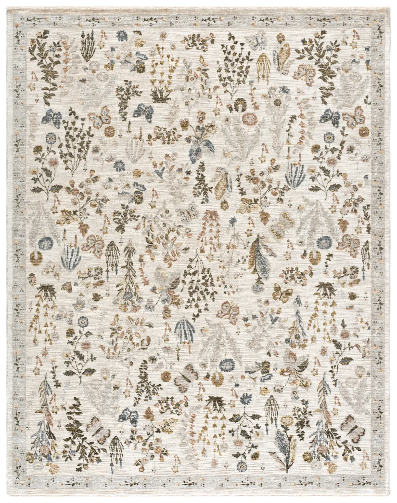 Bloom Botanical Floral Rug