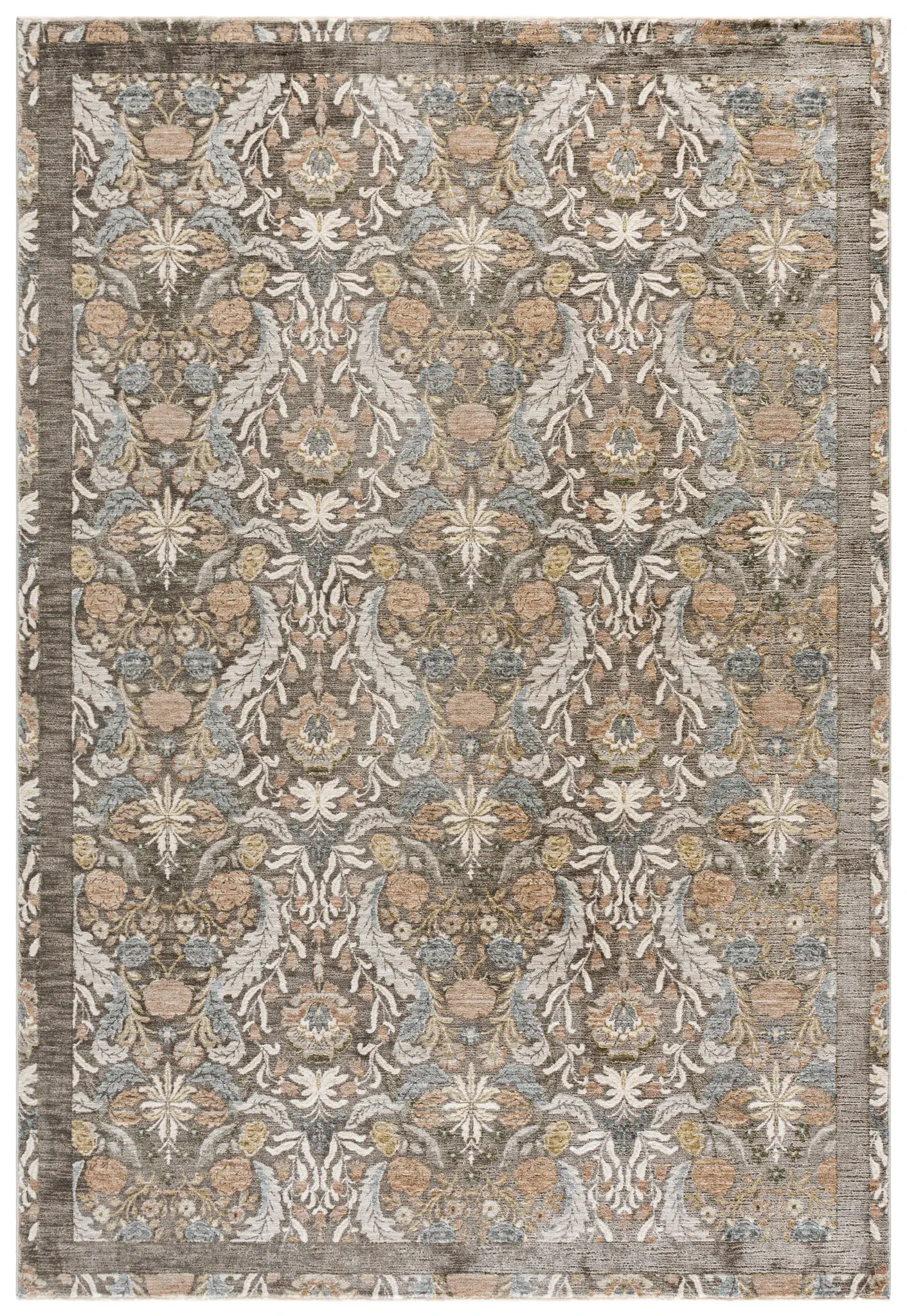 Bloom Damask Floral Rug