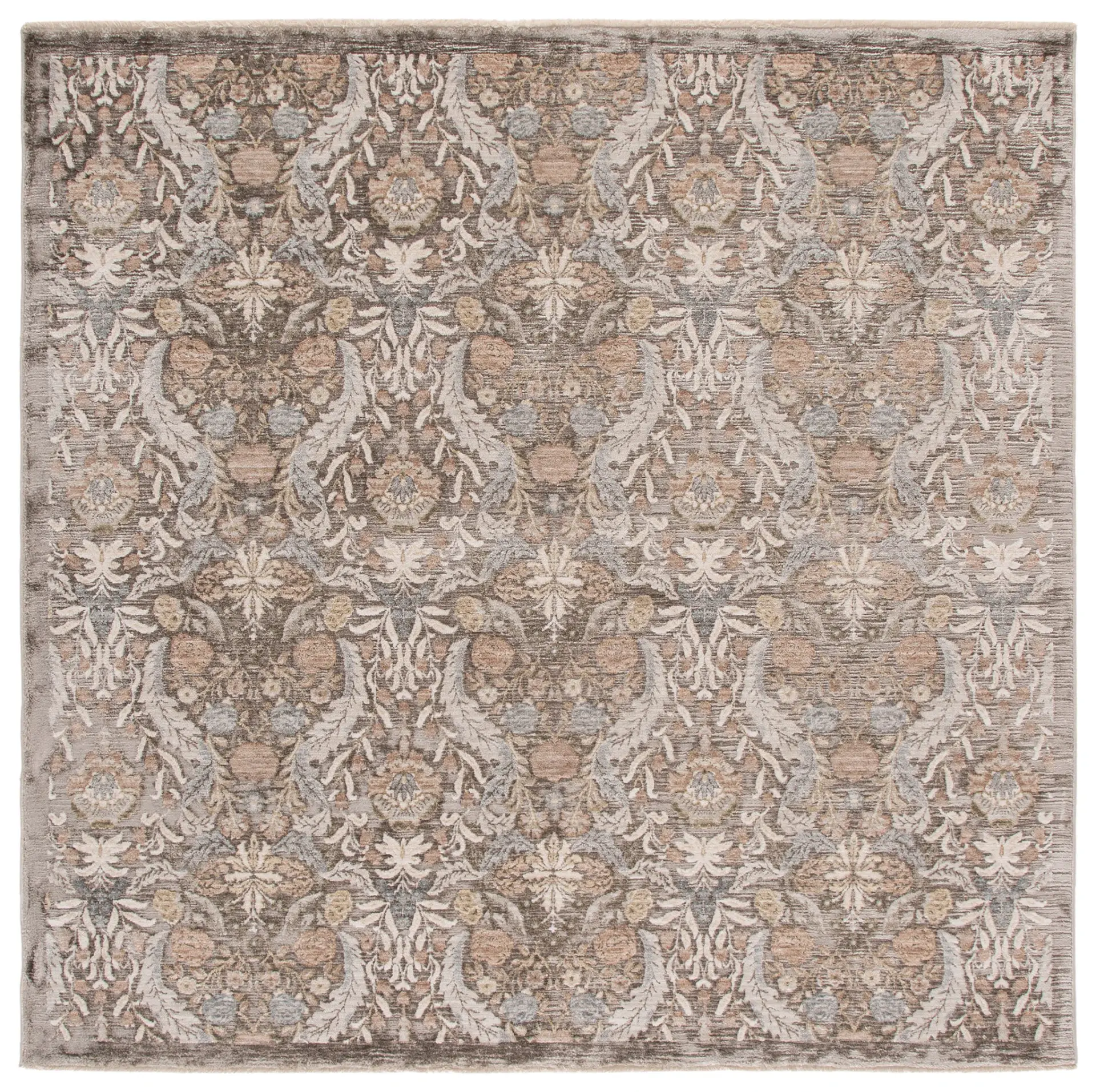 Bloom Damask Floral Rug