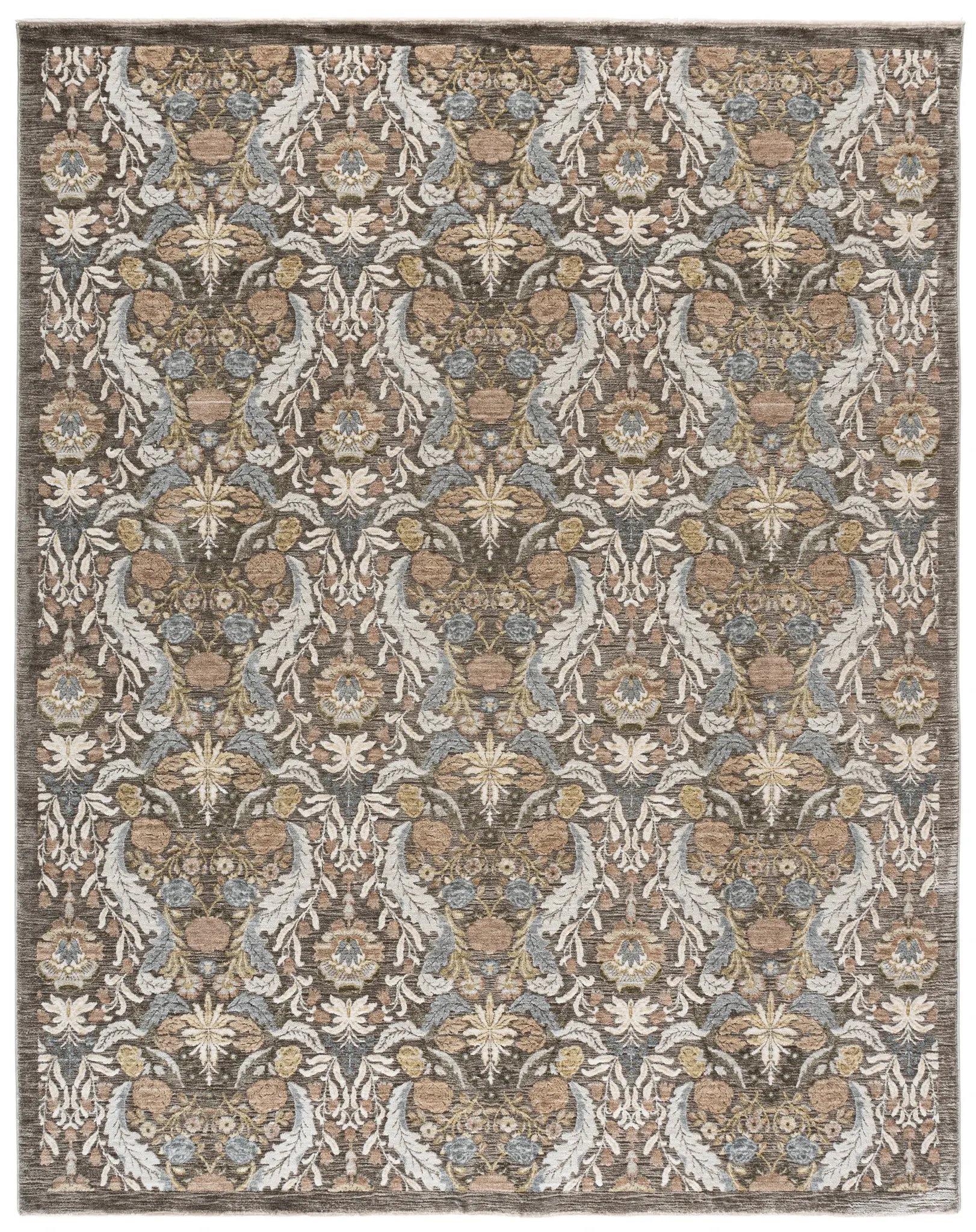 Bloom Damask Floral Rug