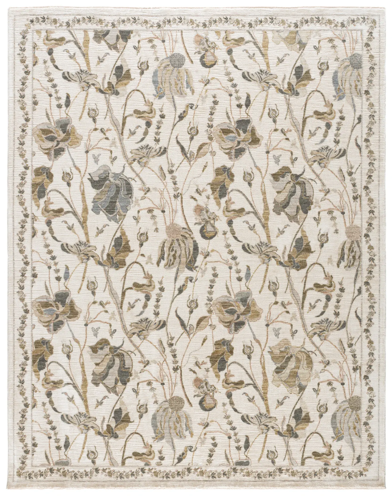 Bloom Traditional Floral Rug
