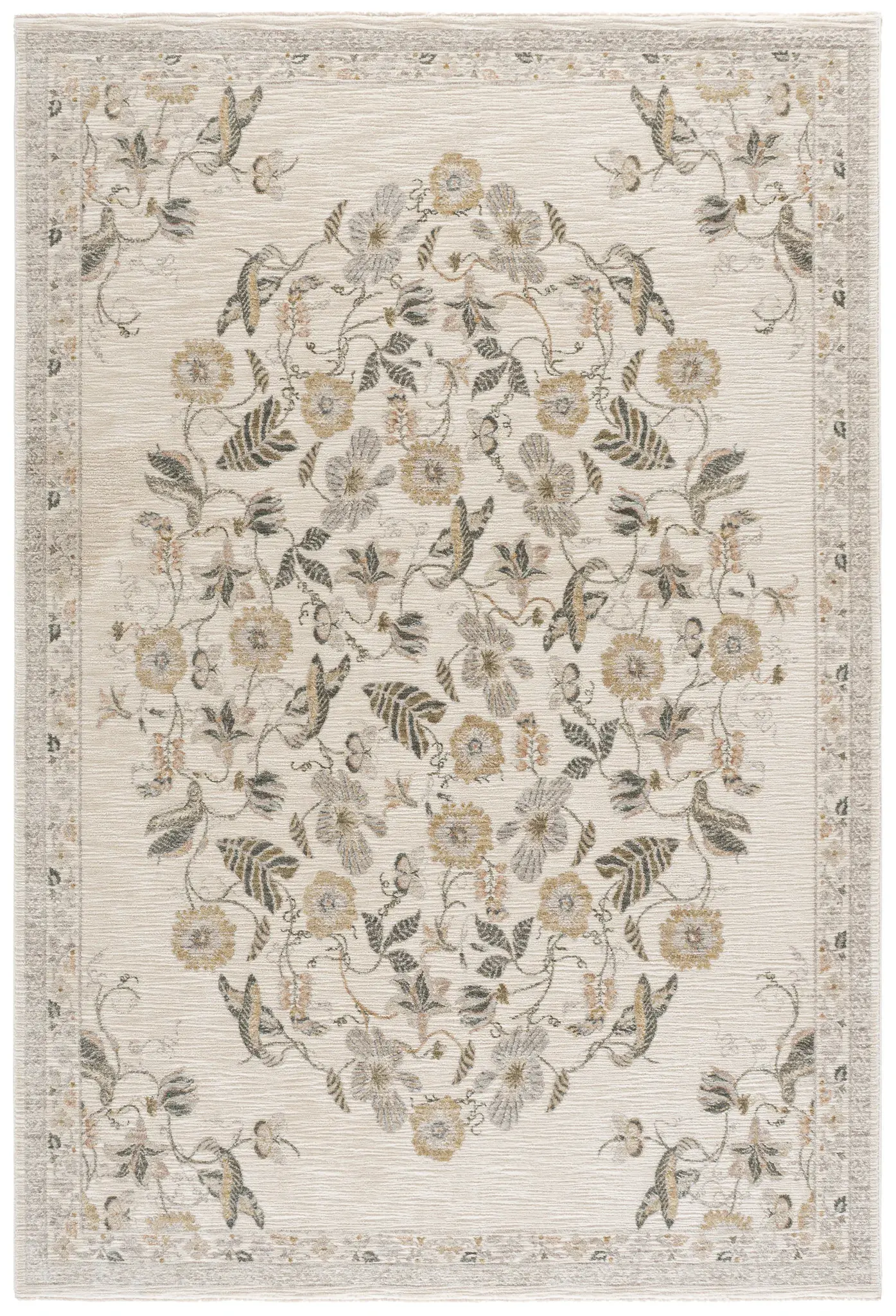Bloom Traditional Floral Rug