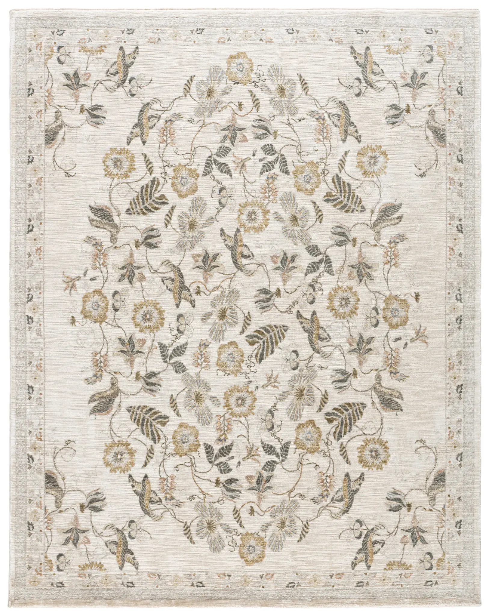 Bloom Traditional Floral Rug