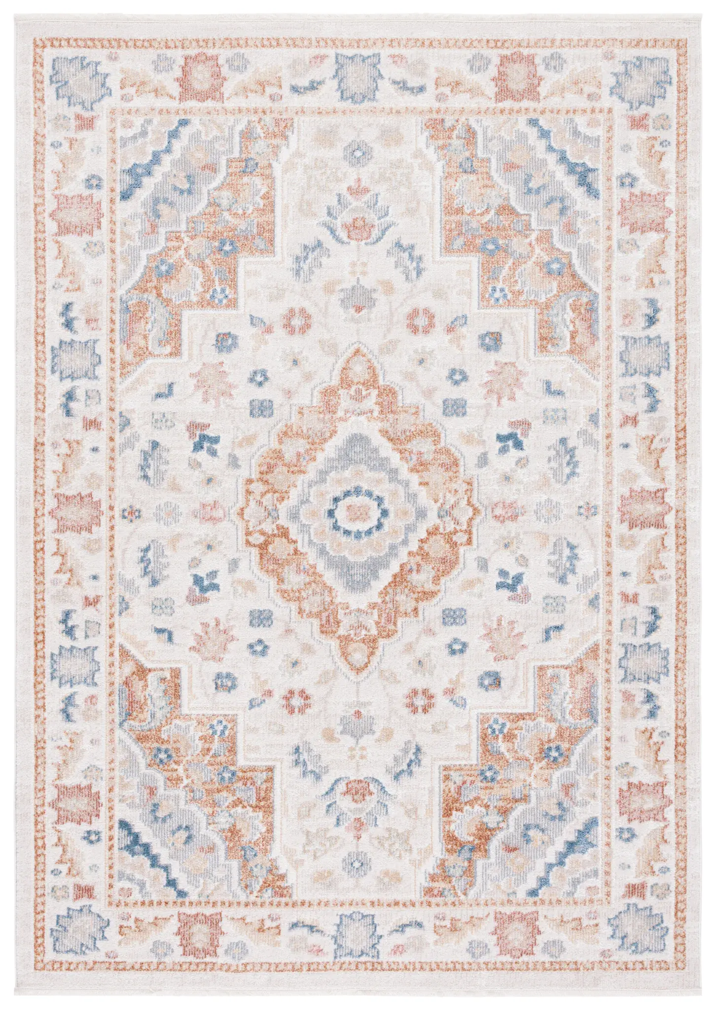 Blair Washable Diamond Medallion Rug