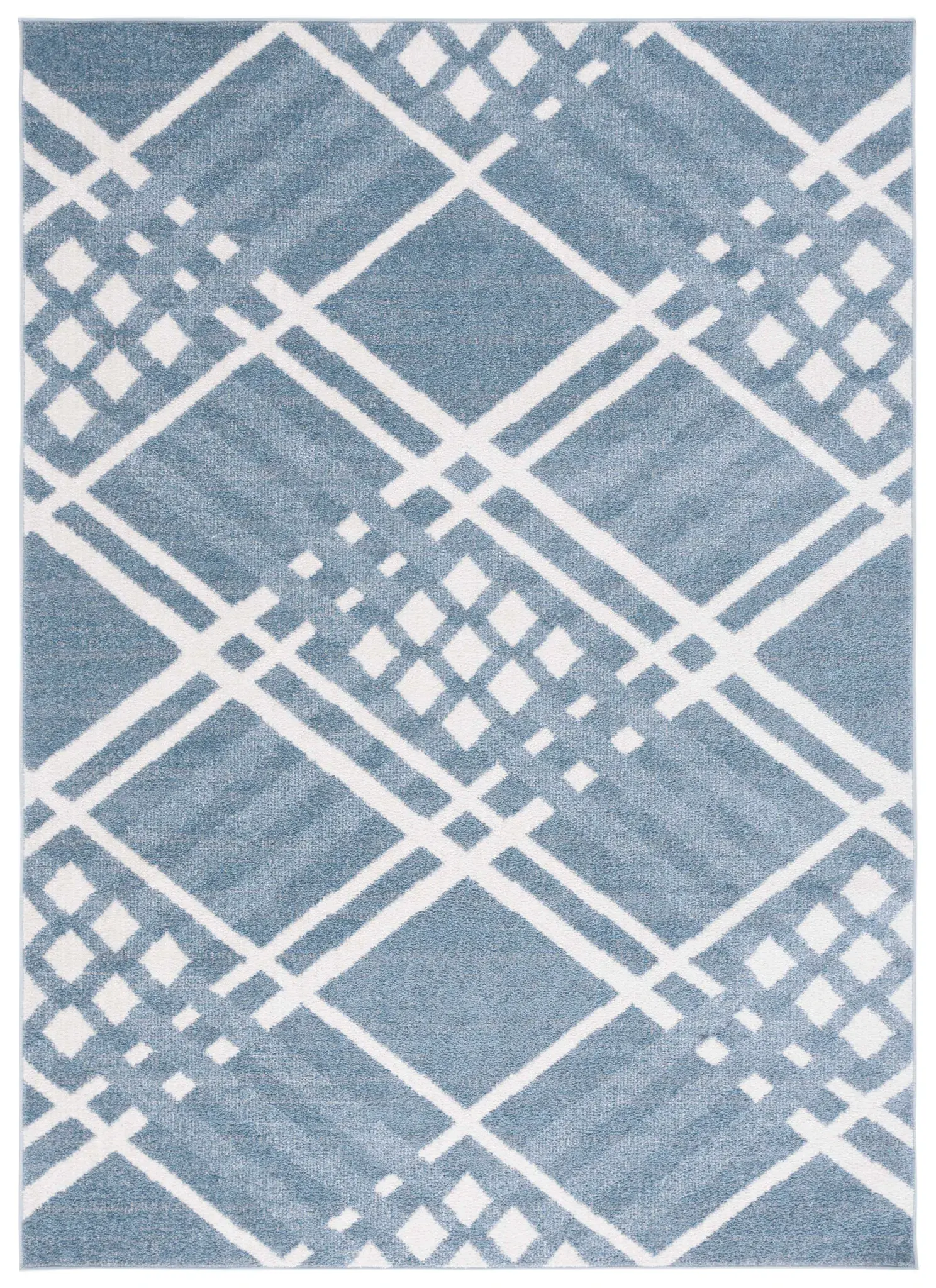 Blair Diamond Lattice Washable Rug