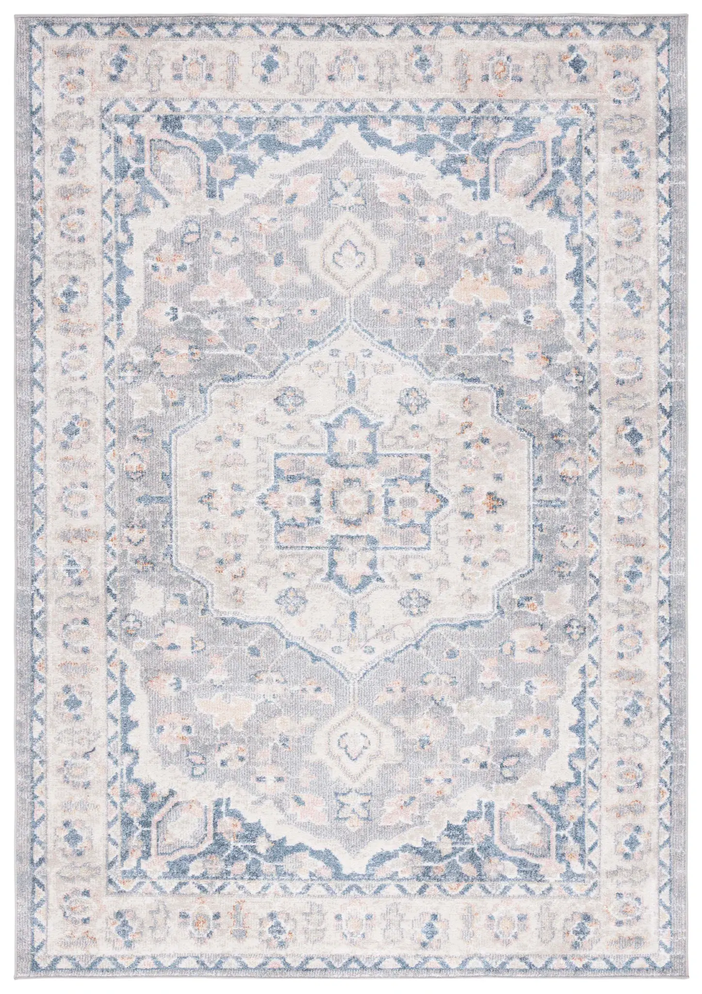 Blair Central Medallion Washable Rug