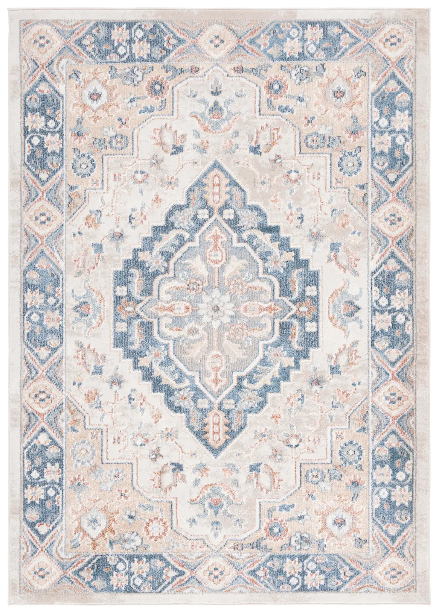 Blair Tribal Medallion Washable Rug