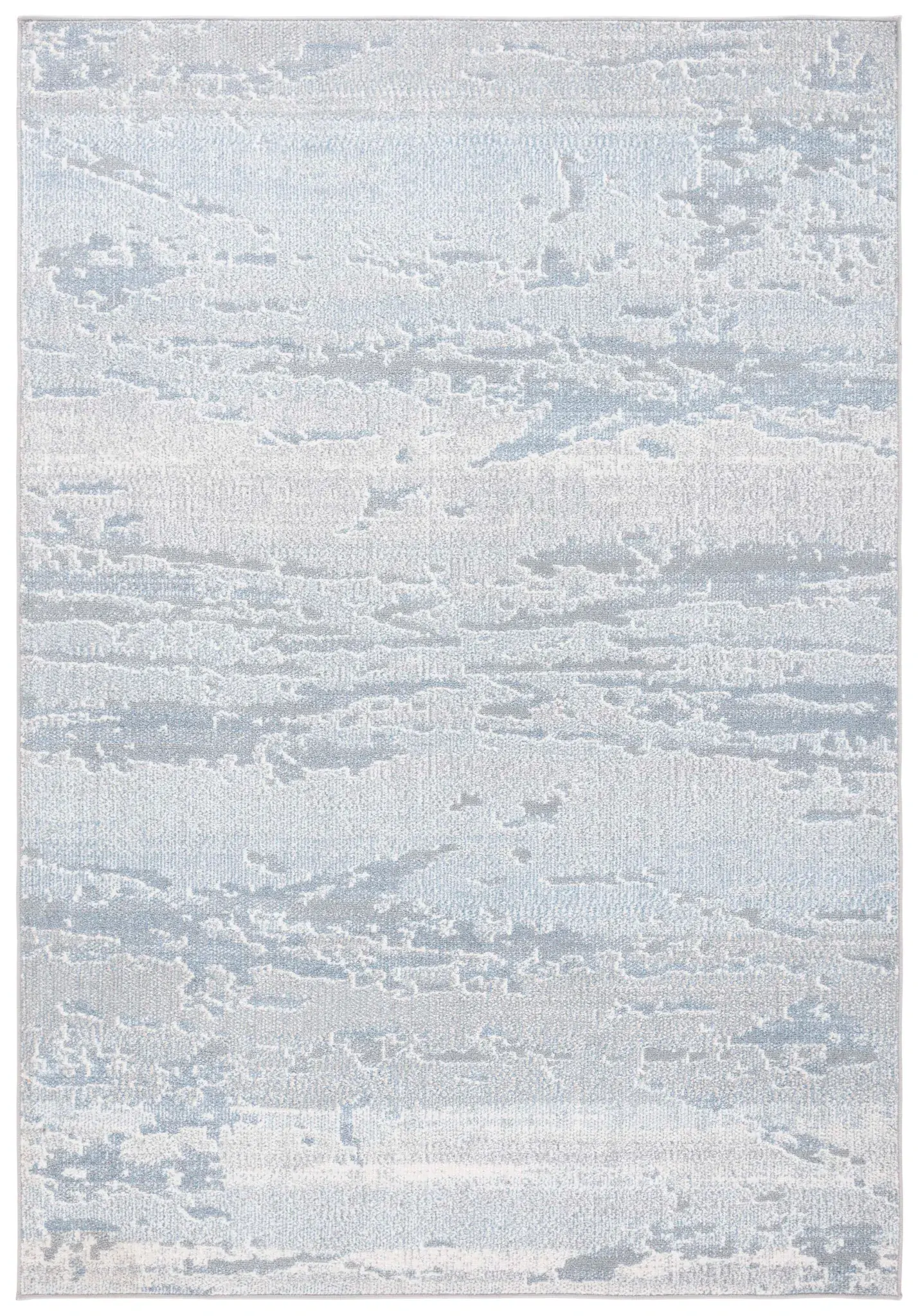 Blair Distressed Abstract Washable Rug