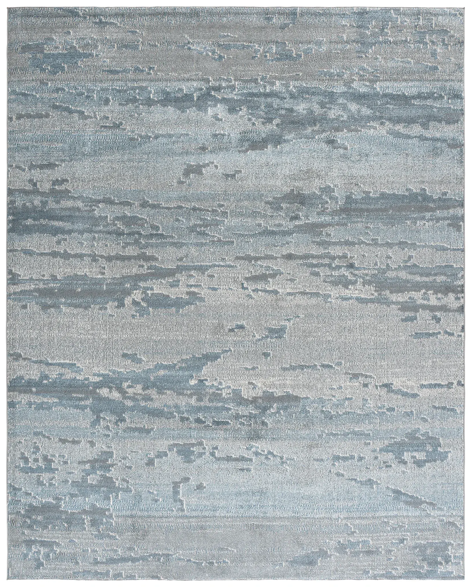 Blair Distressed Abstract Washable Rug