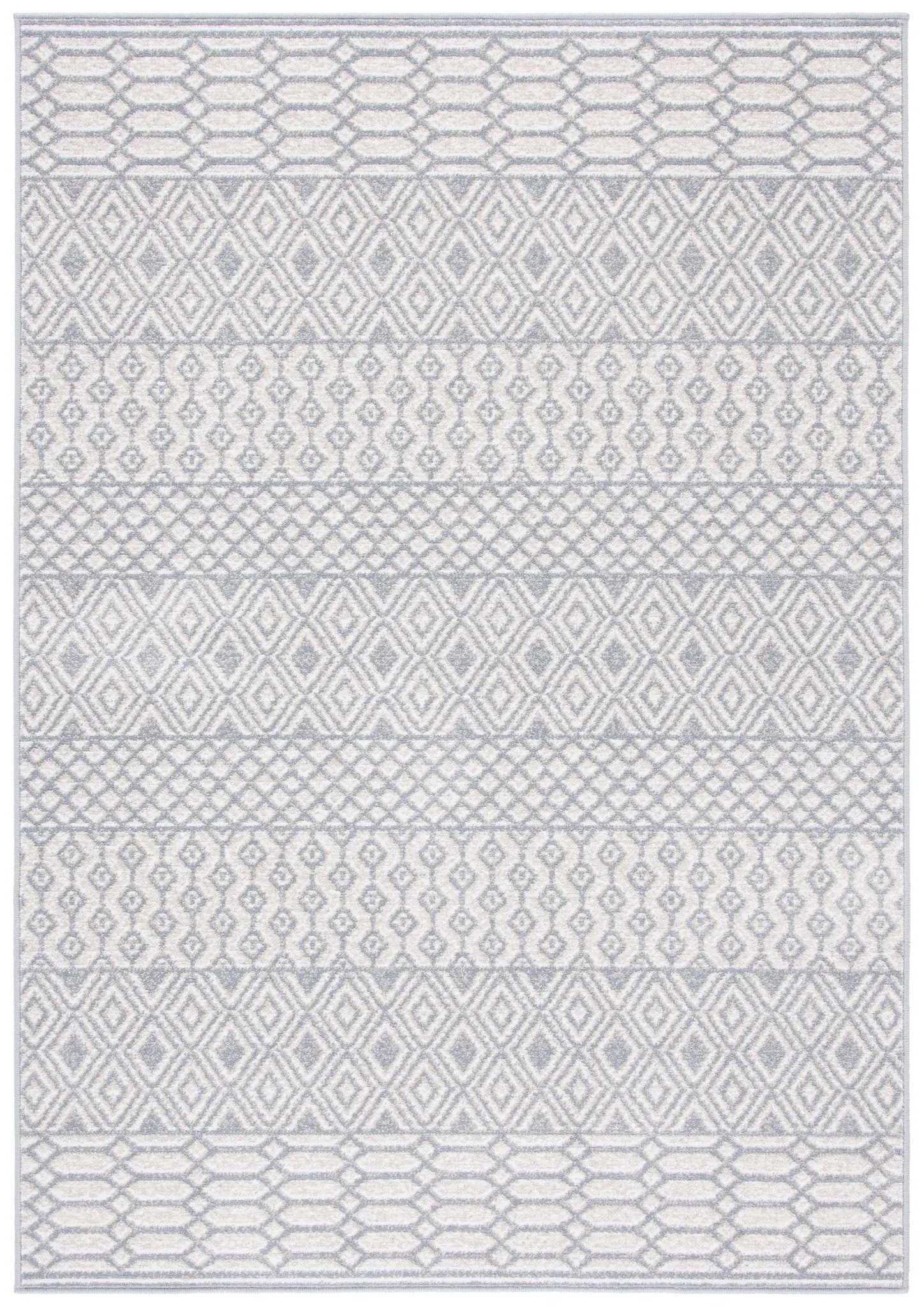 Belmont Banded Diamond Rug