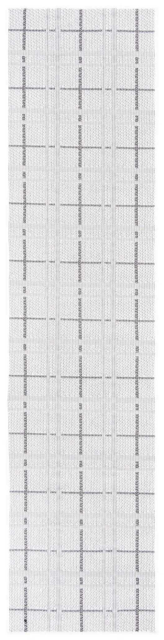 Bermuda Windowpane Grid Washable Outdoor Rug