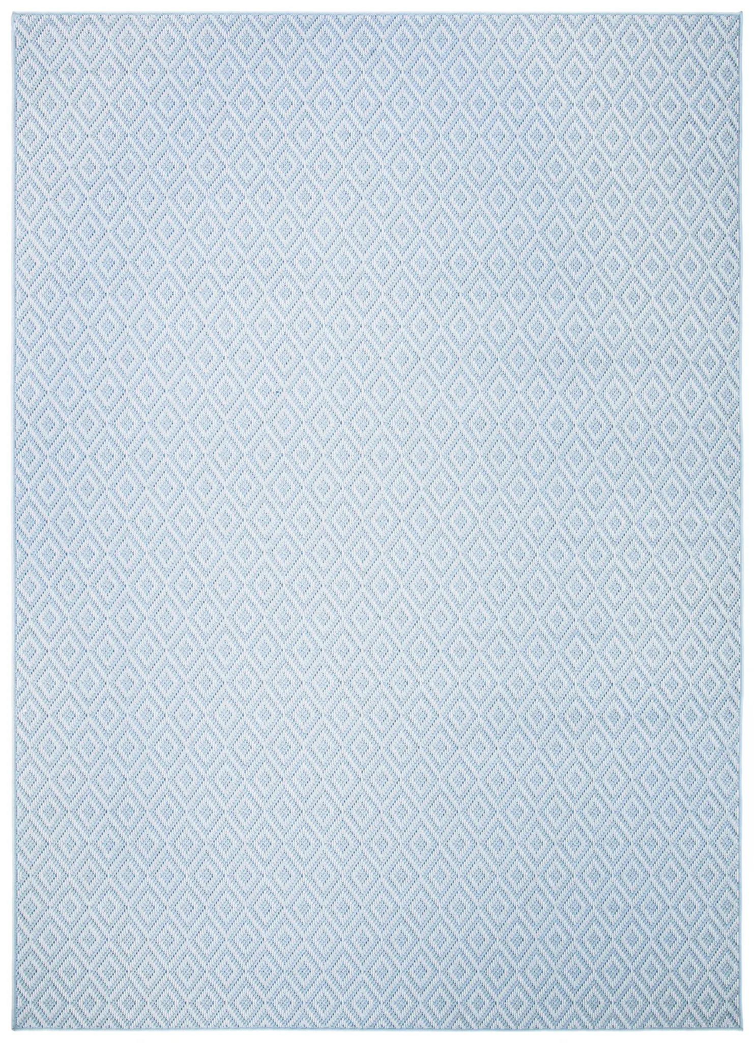 Bermuda Diamond Trellis Washable Indoor/Outdoor Rug
