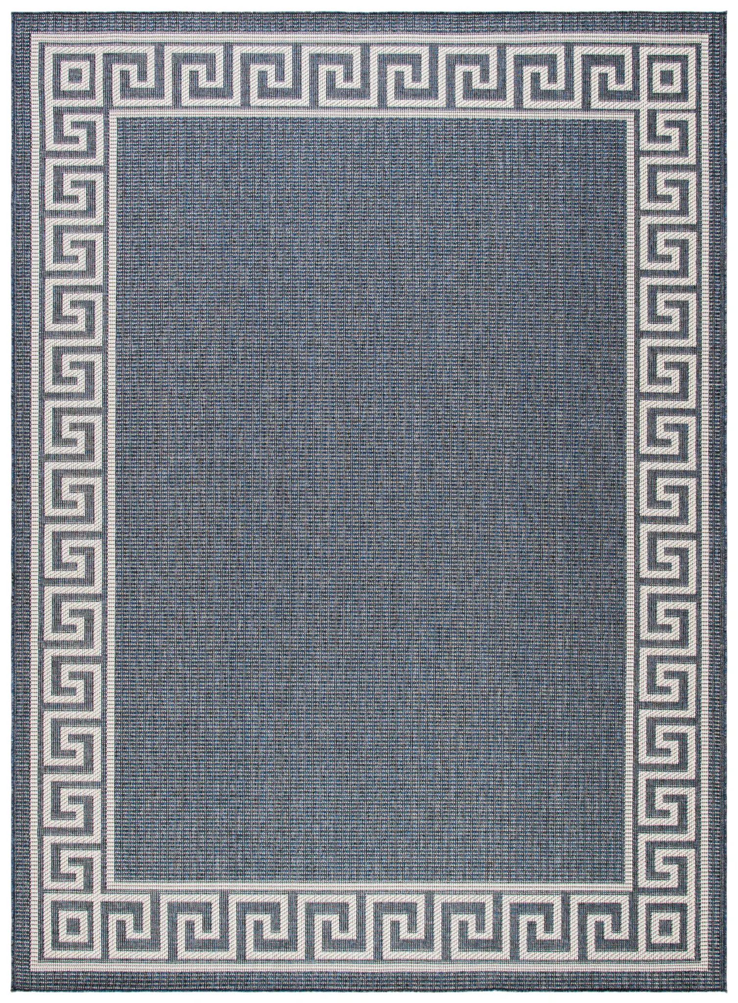 Bermuda Greek Key Washable Outdoor Rug