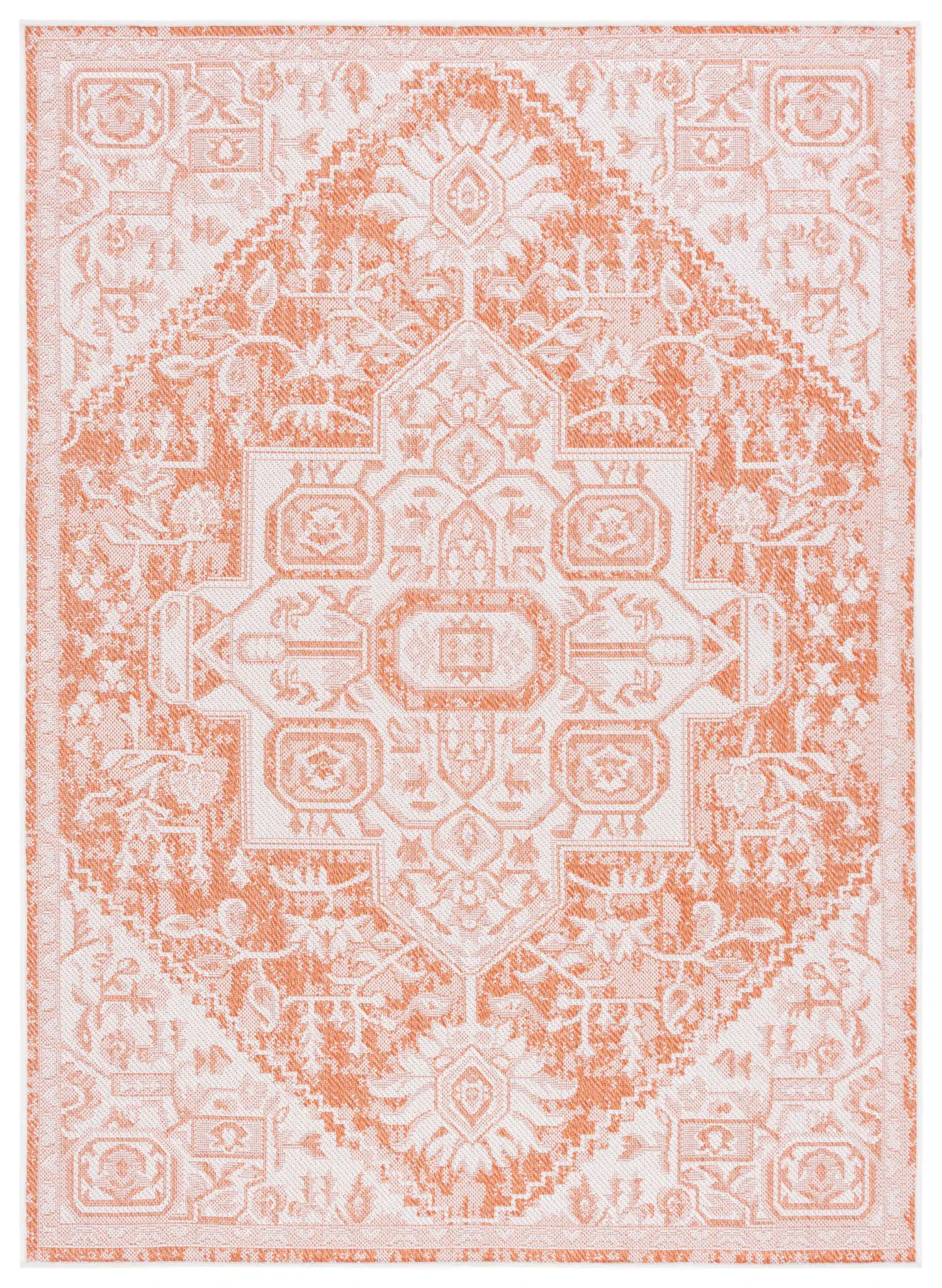 Bermuda Medallion Washable Outdoor Rug