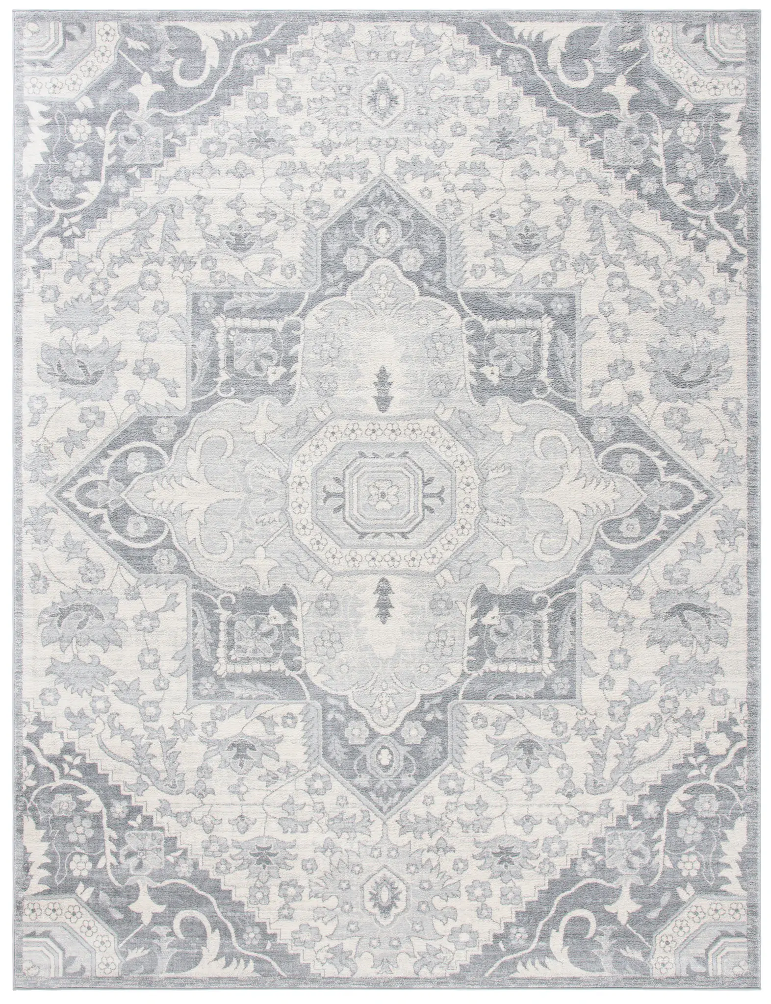 Brentwood Geometric Medallion Rug