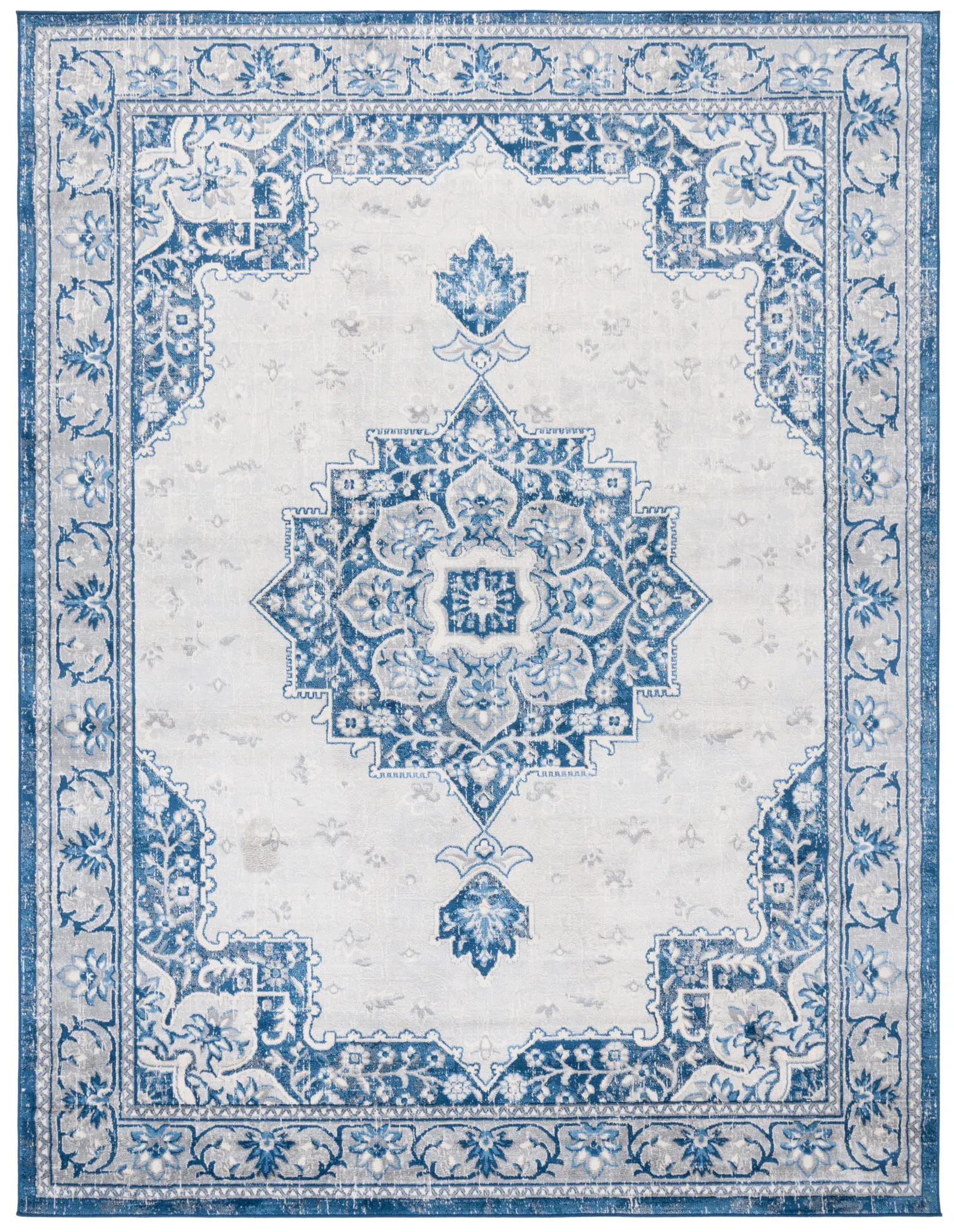 Brentwood Open Field Medallion Rug