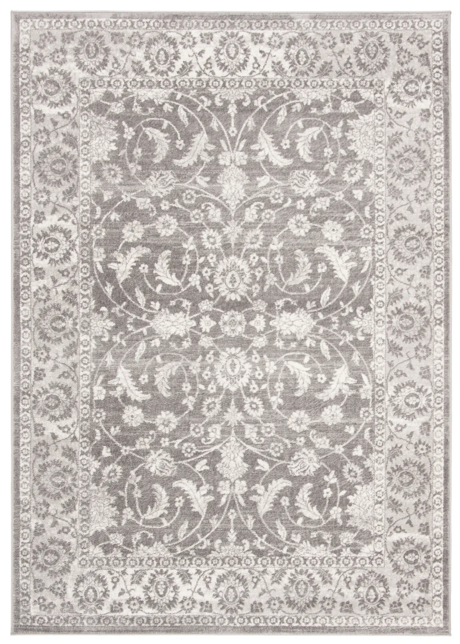 Brentwood Floral Border Rug
