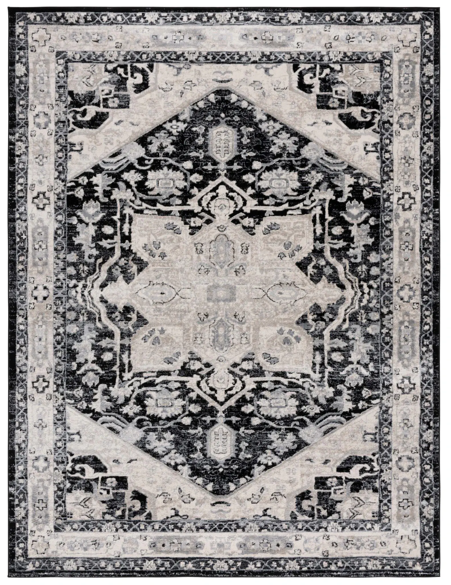 Brentwood Hexagon Medallion Rug