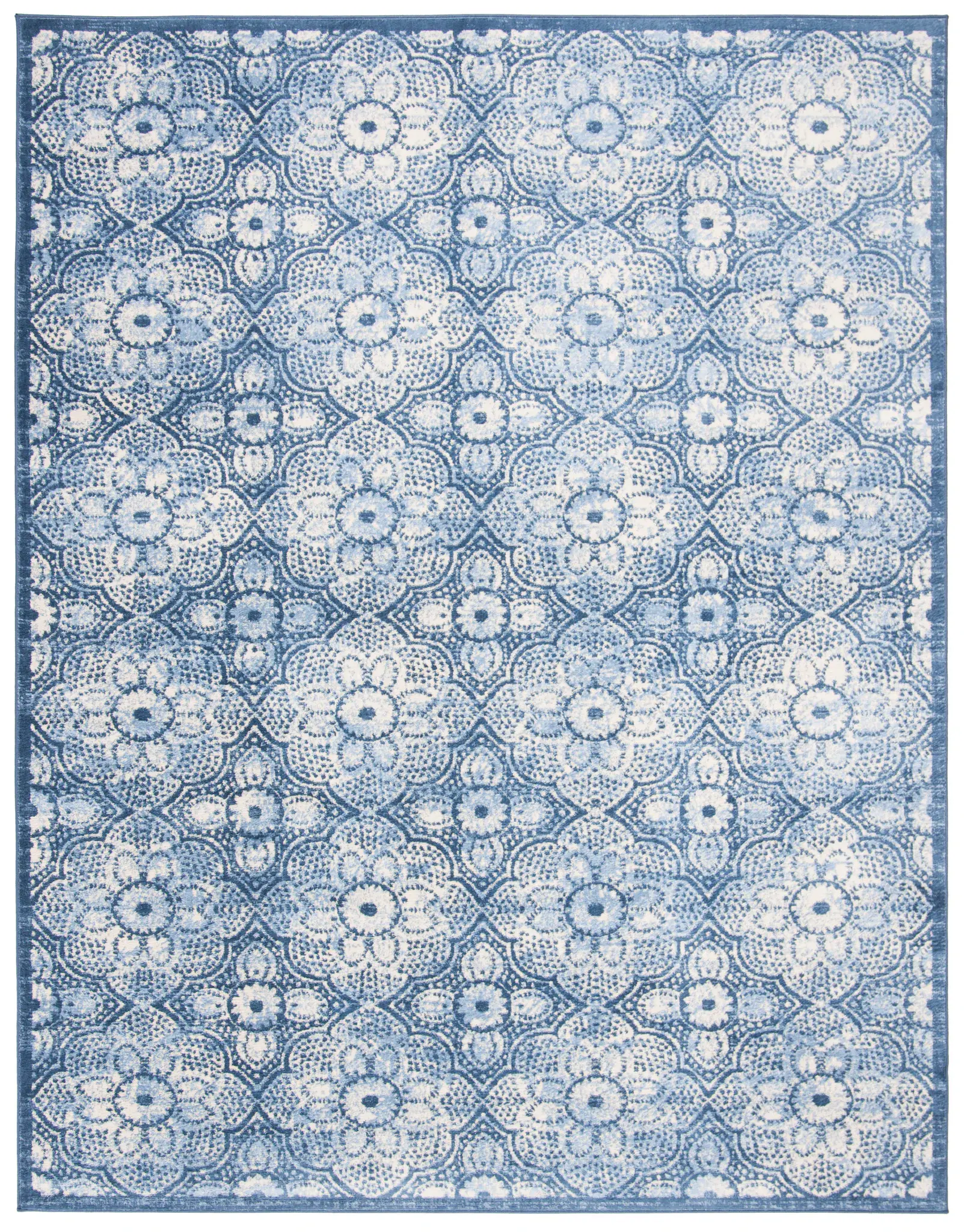 Brentwood Floral Tile Rug