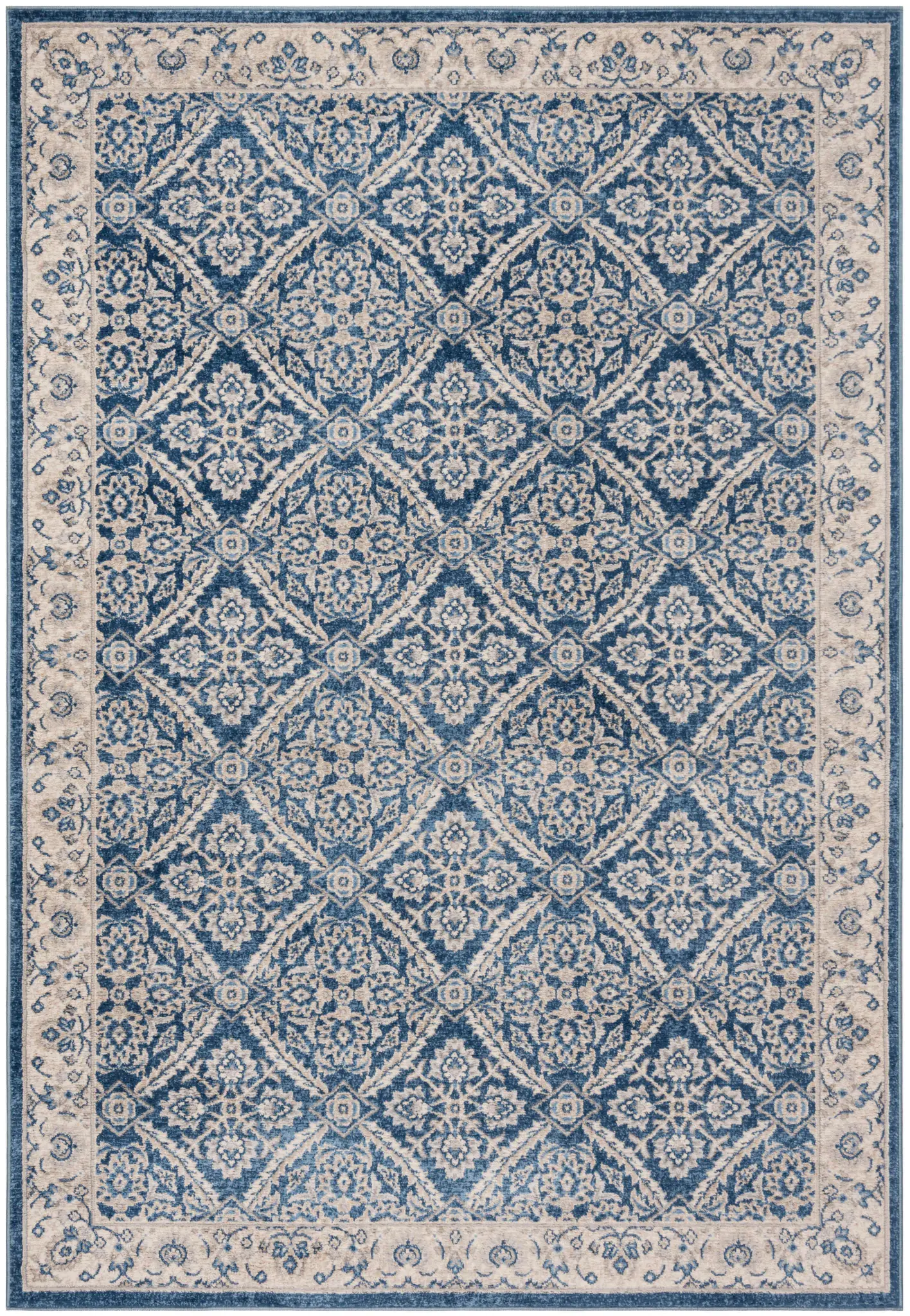 Brentwood Diamond Lattice Rug
