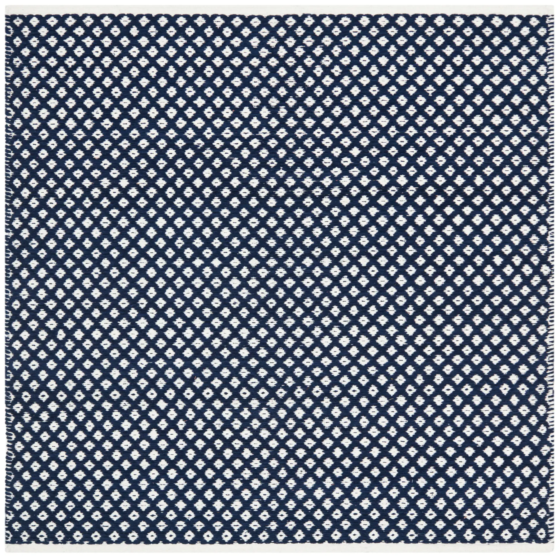 Boston Diamond Flatweave Cotton Rug