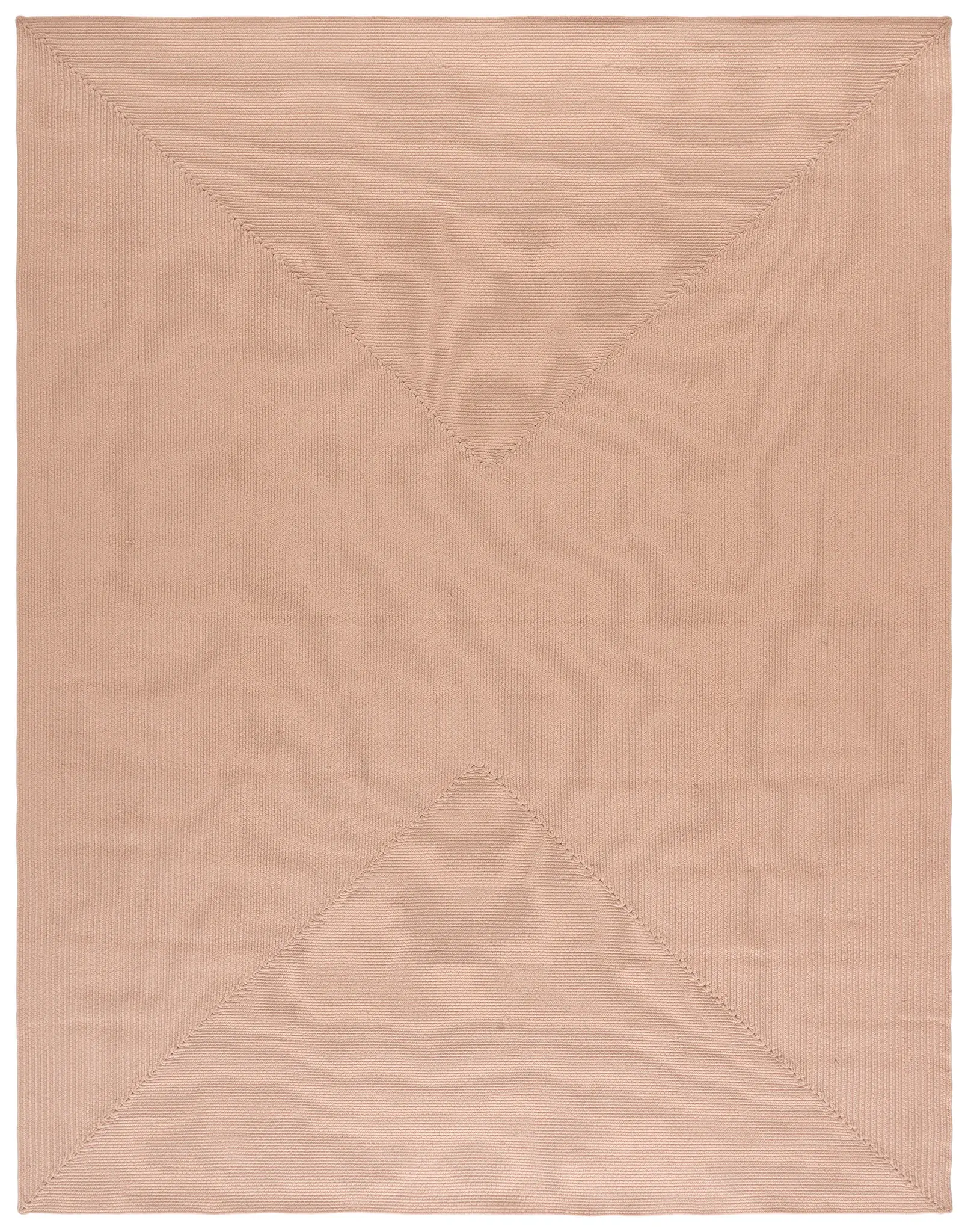 Braided Concentric Fleck Washable Outdoor Rug