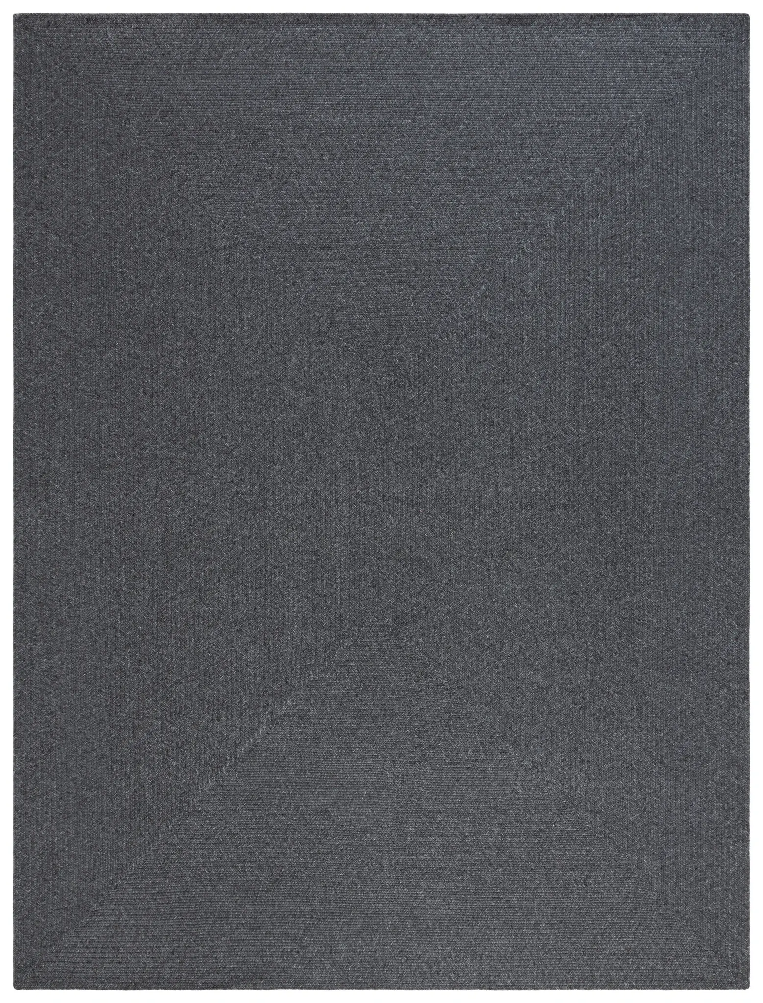Braided Concentric Fleck Washable Outdoor Rug