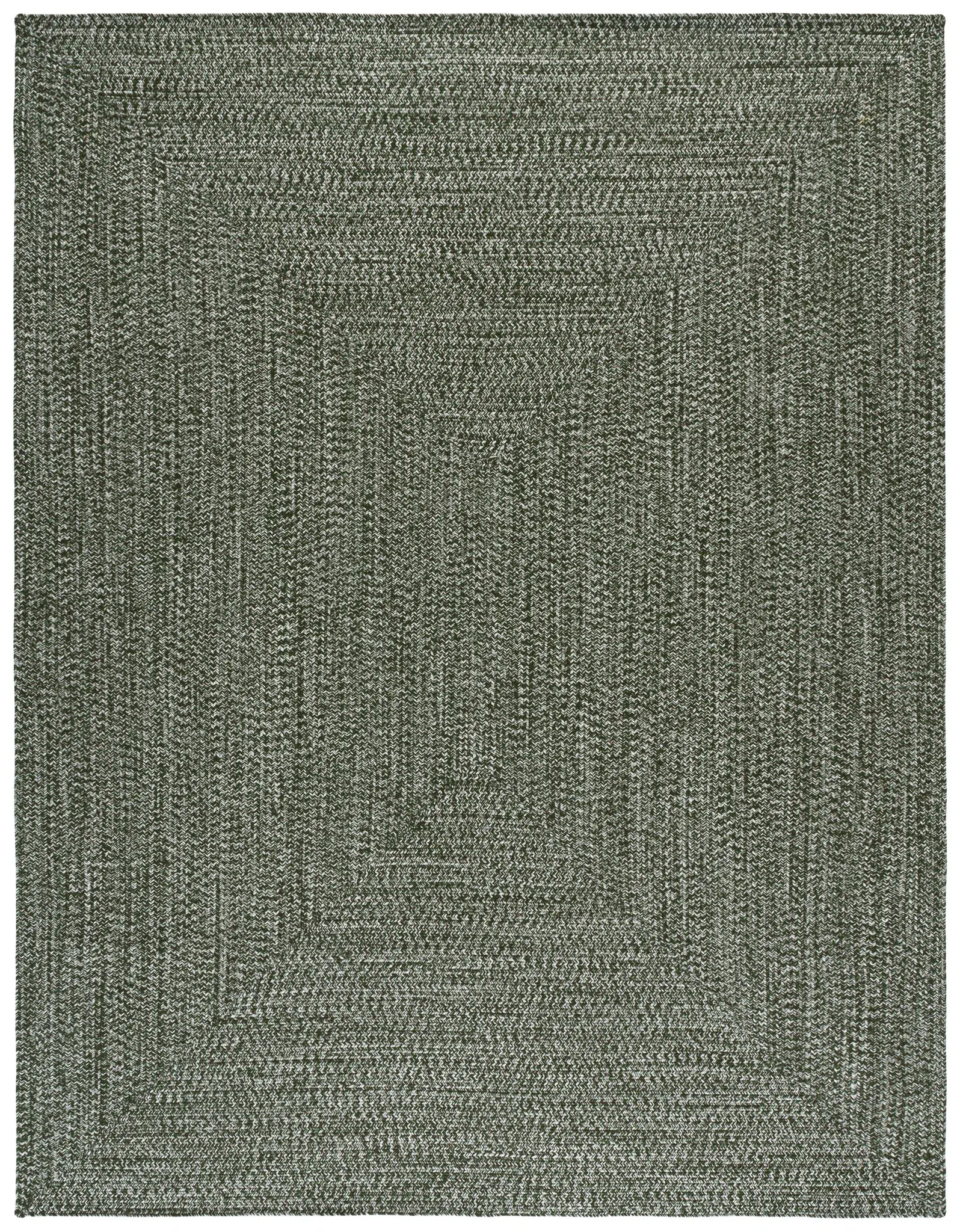 Braided Coastal Heathered Washable Outdoor Rug