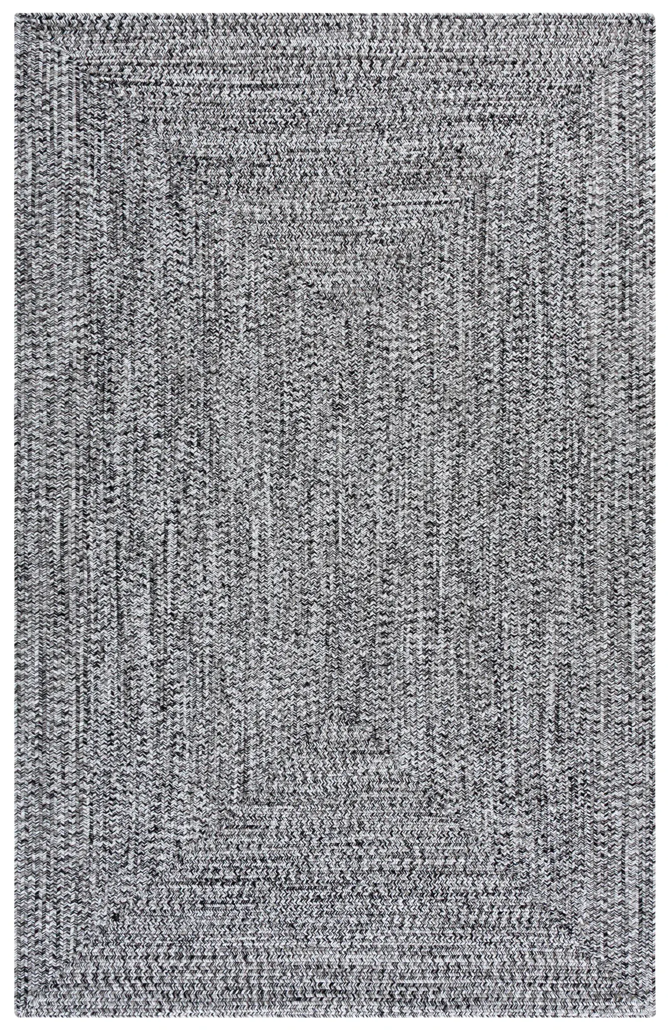 Braided Coastal Heathered Washable Outdoor Rug