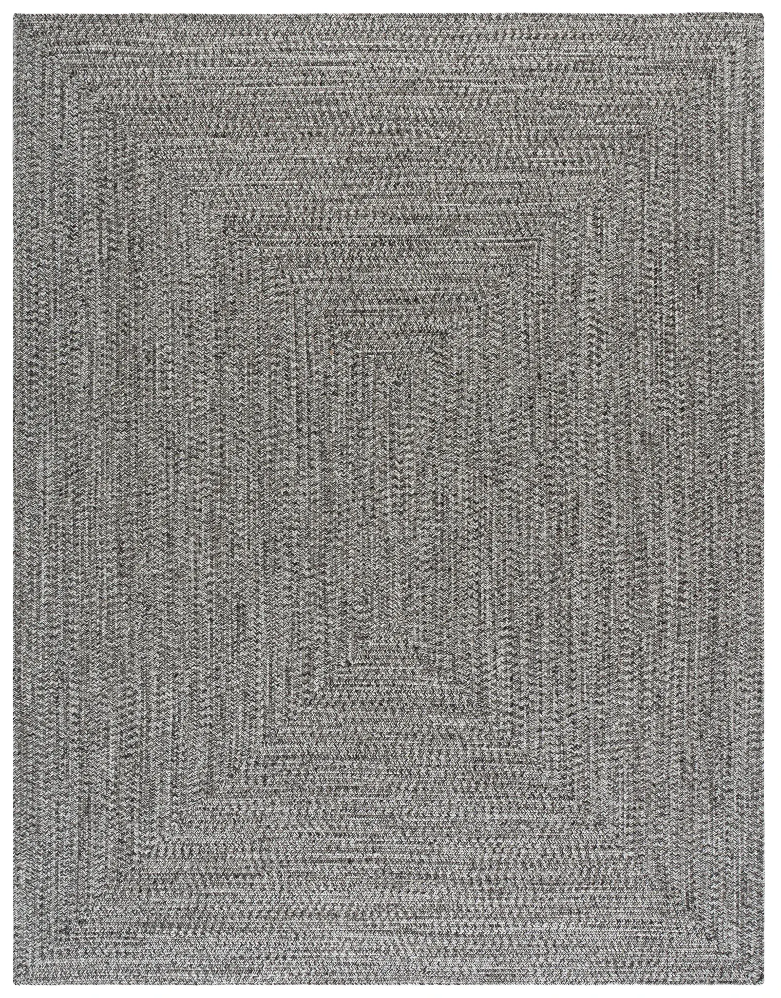 Braided Coastal Heathered Washable Outdoor Rug