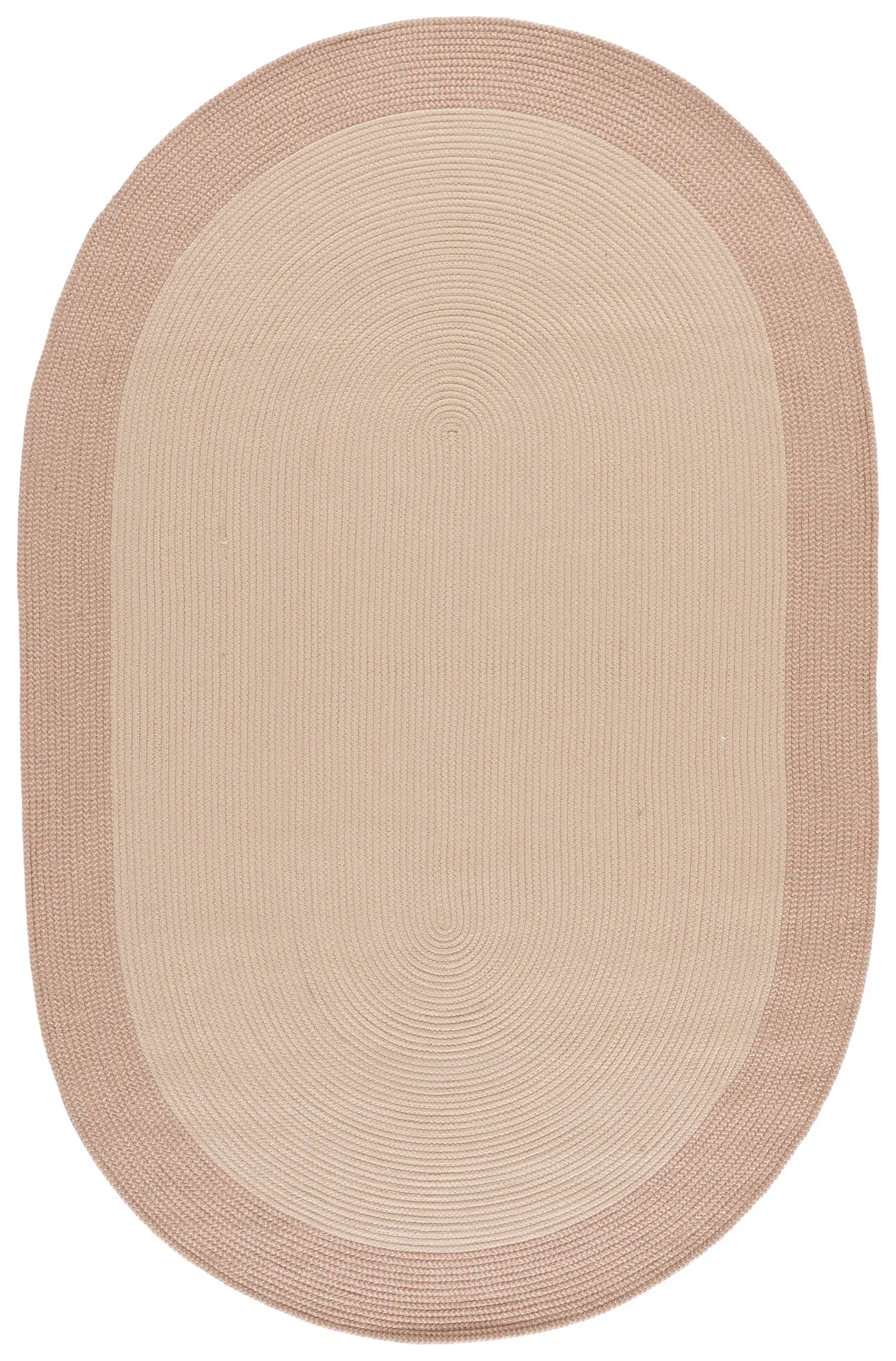 Braided Modern Border Washable Outdoor Rug