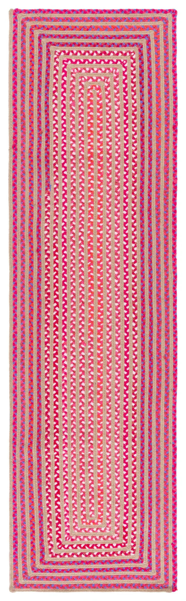 Braided Spiral Hand-Woven Rug