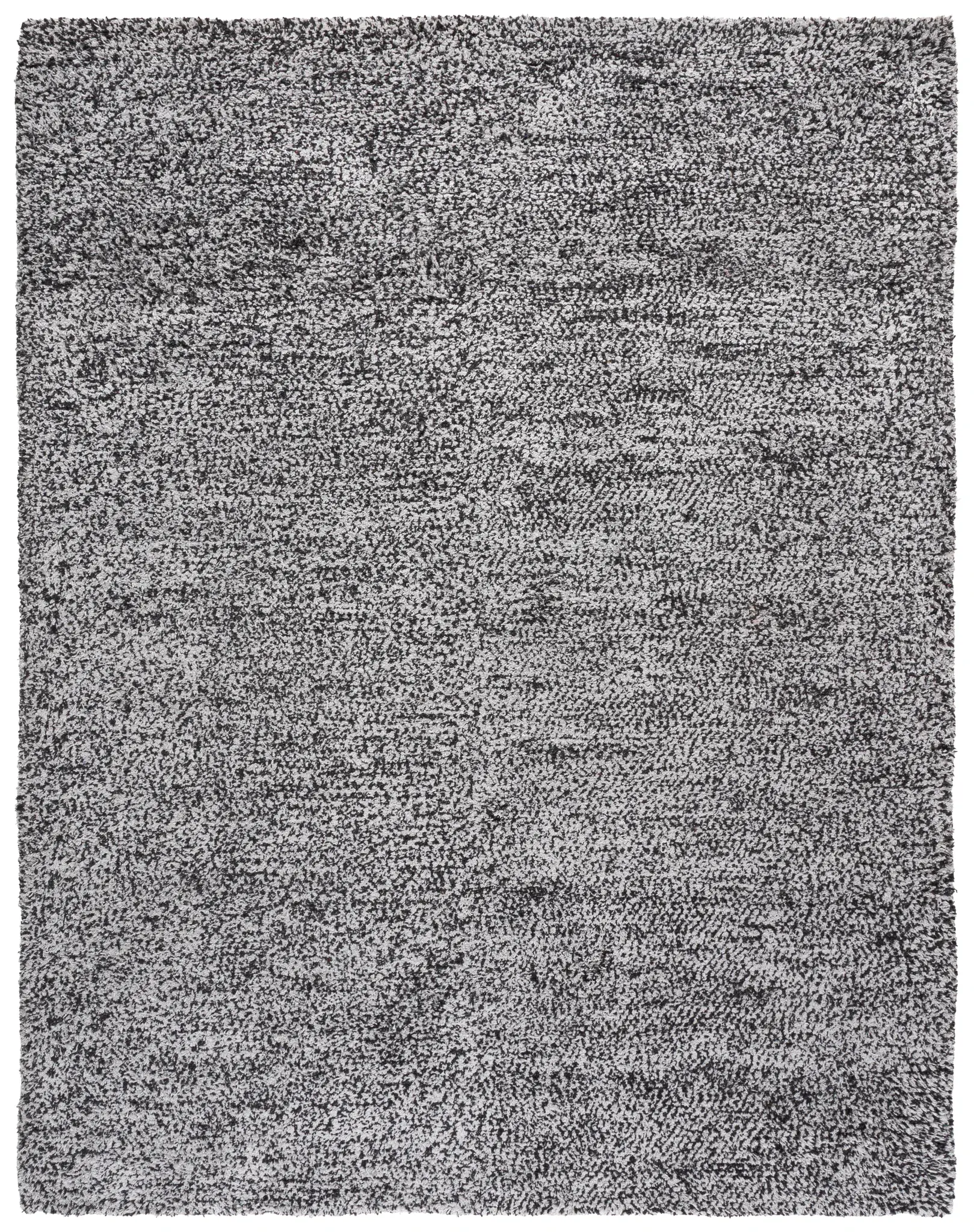 Berber Modern Solid Hand-Woven Wool Blend Rug