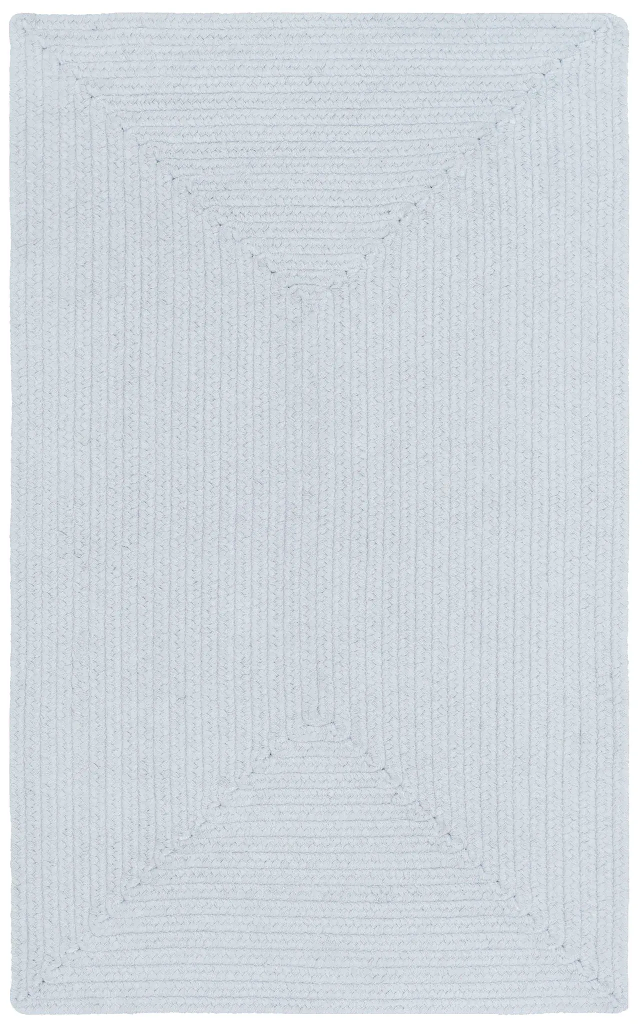 Braided Coastal Oval Hand-Woven Cotton Rug