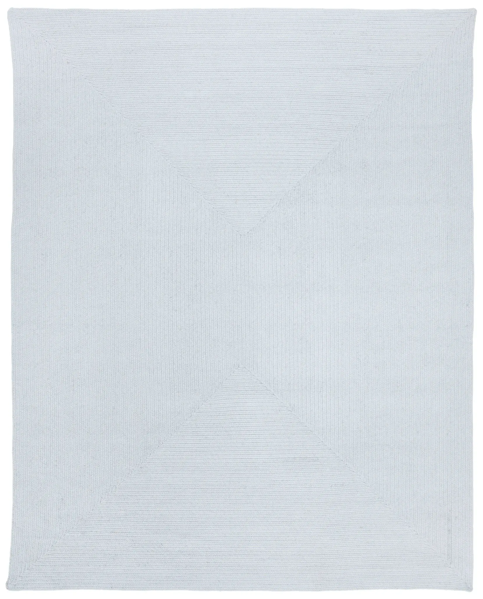 Braided Coastal Oval Hand-Woven Cotton Rug