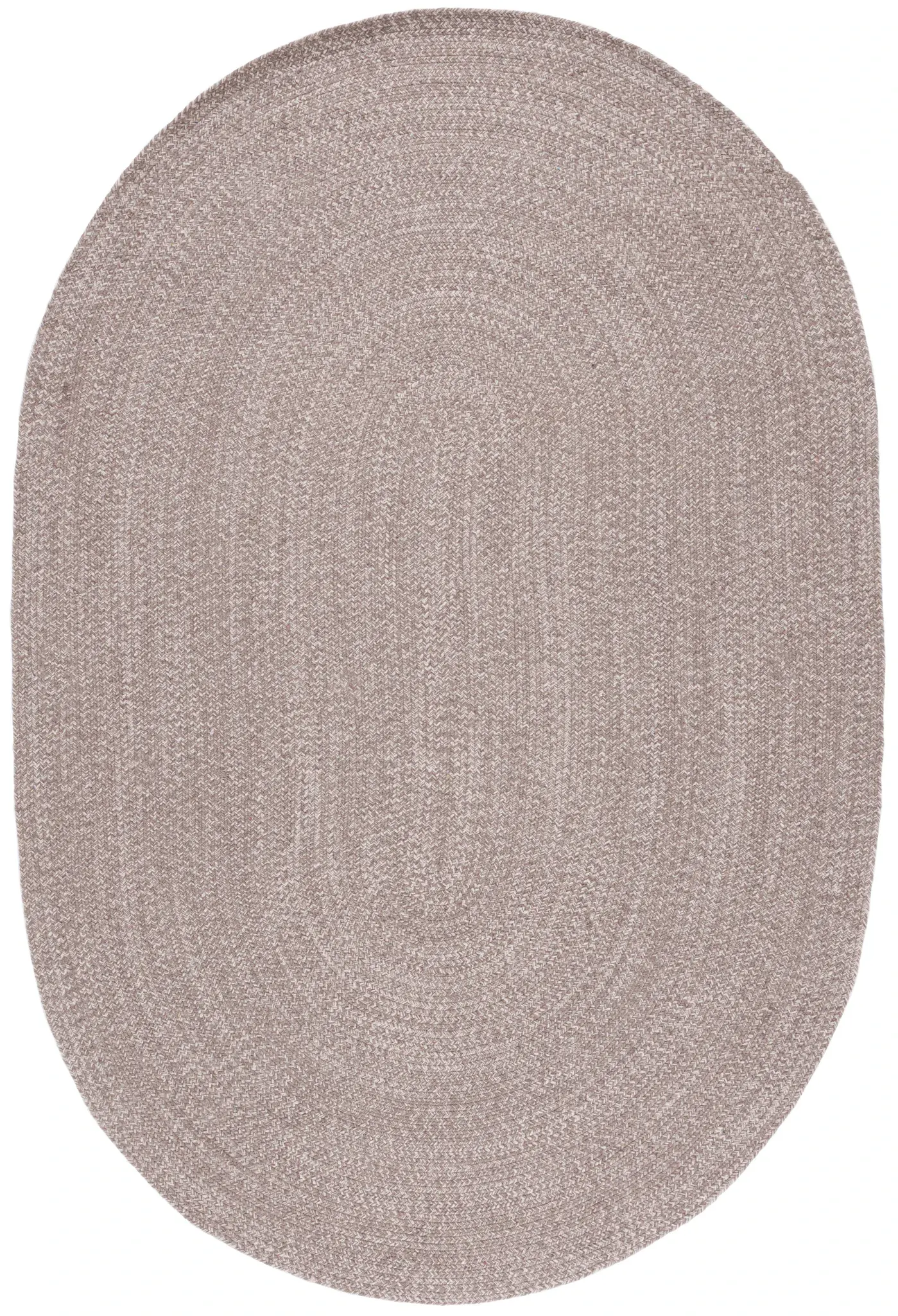 Braided Coastal Hand-Woven Cotton Rug