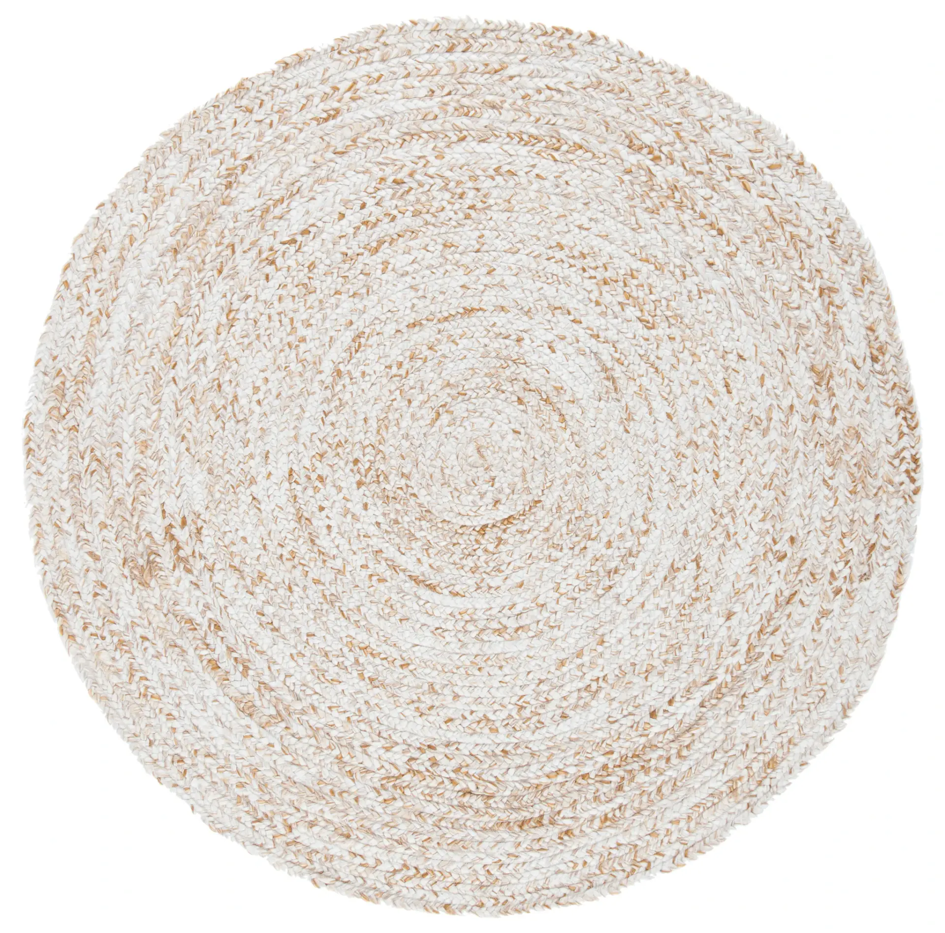 Braided Coastal Marled Outdoor Rug