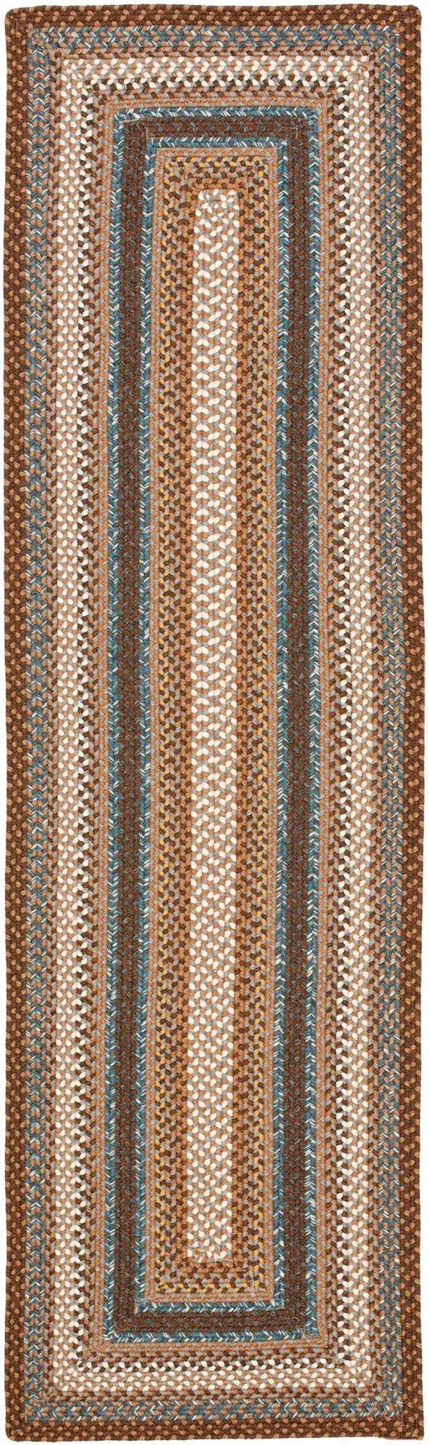 Braided Concentric Hand-Woven Washable Outdoor Rug