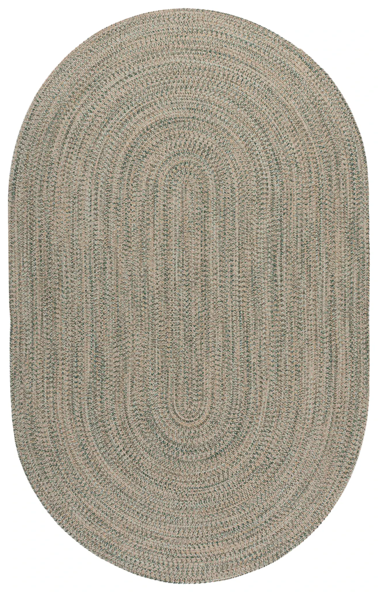 Braided Coastal Textured Hand-Loomed Outdoor Rug