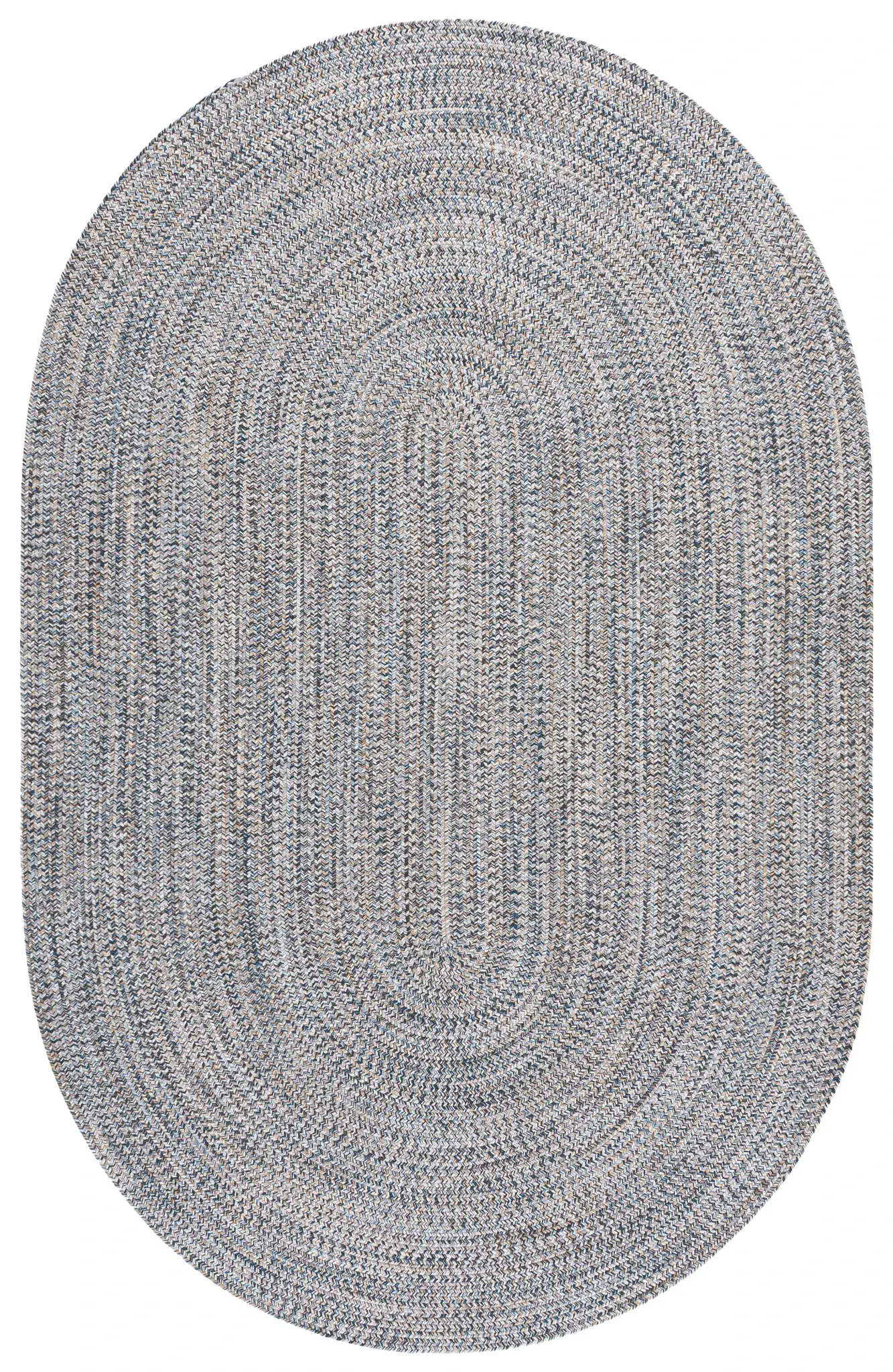 Braided Coastal Textured Hand-Loomed Outdoor Rug