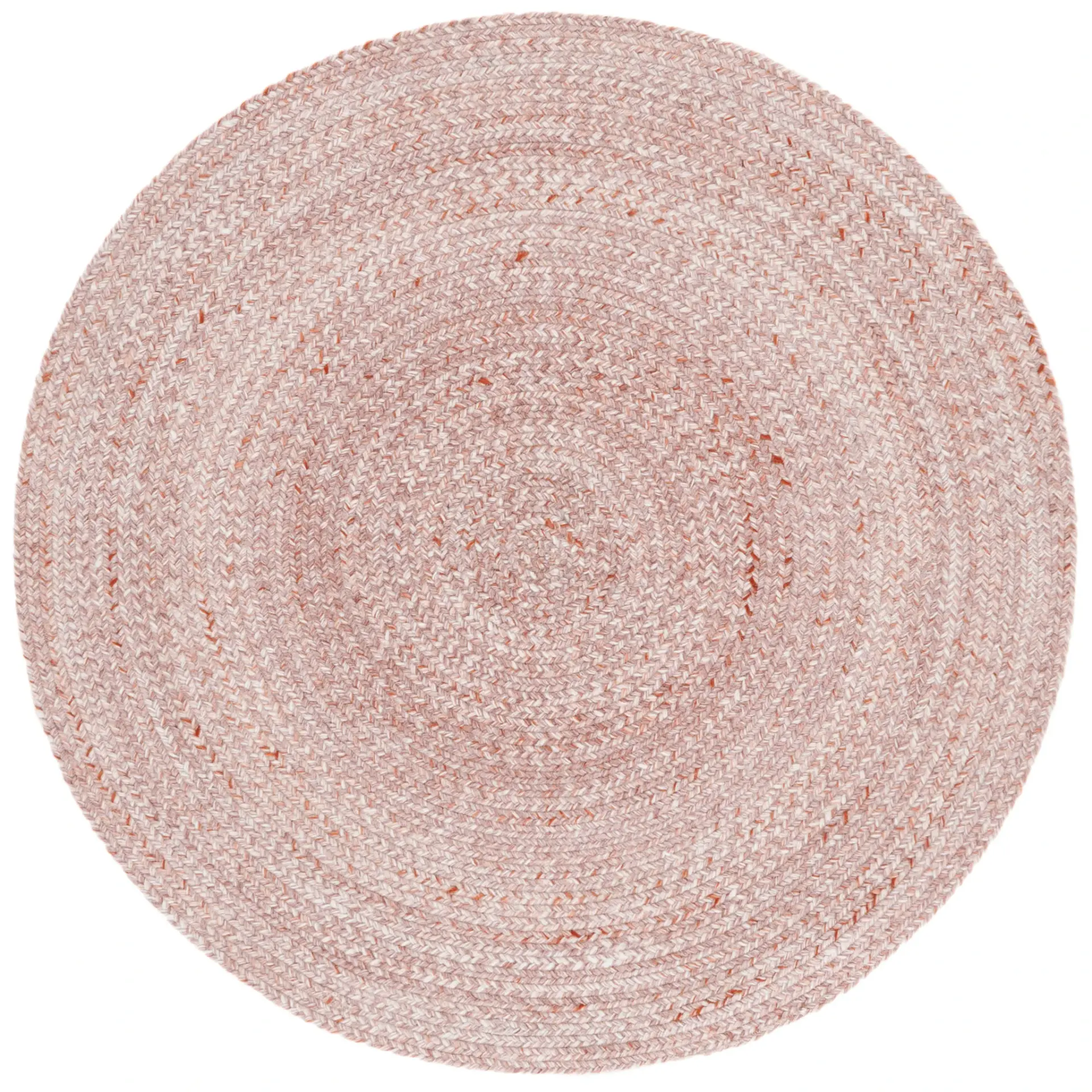 Braided Farmhouse Solid Hand-Woven Rug