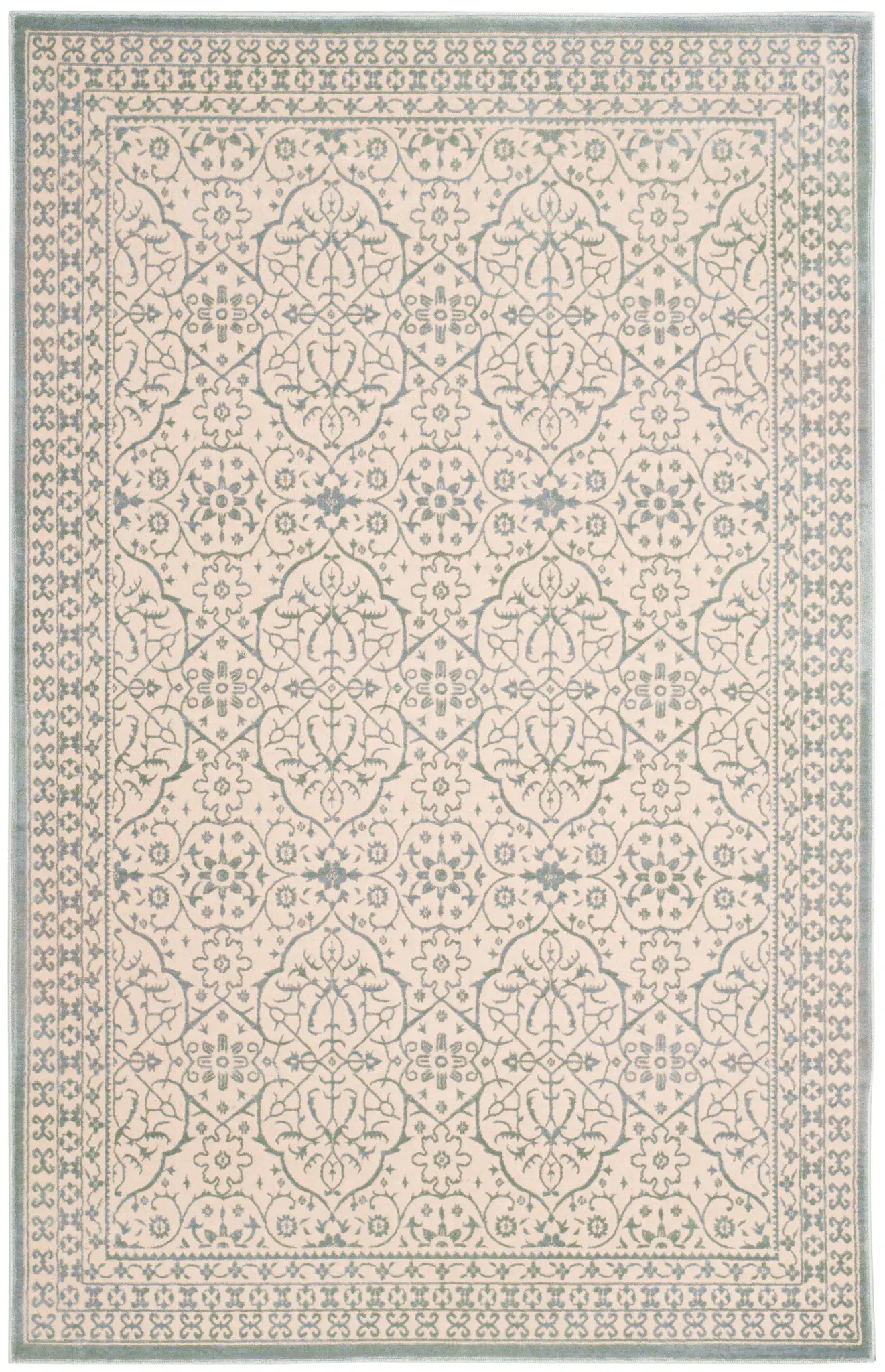 Brilliance Floral Lattice Rug