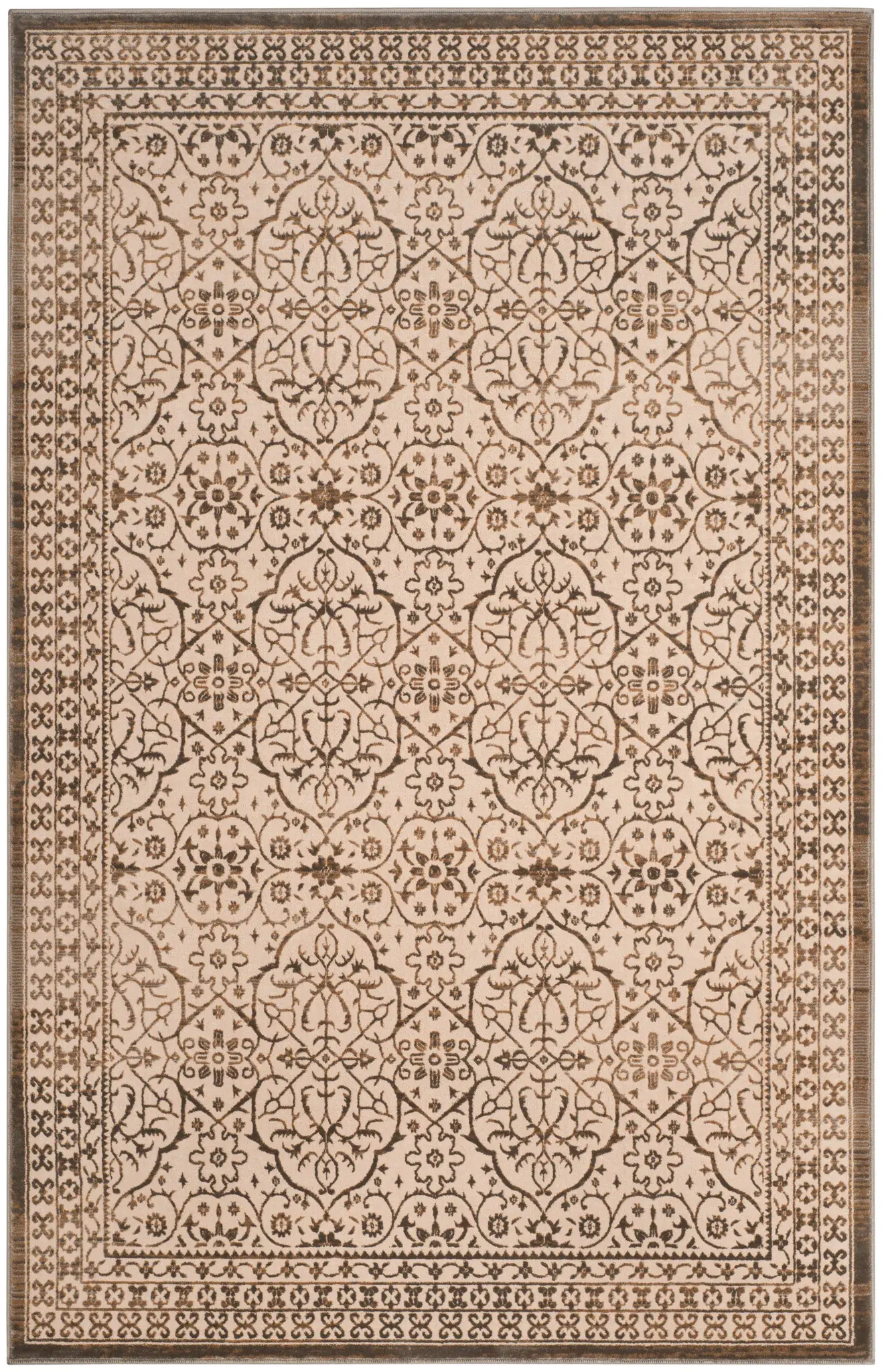 Brilliance Floral Lattice Rug
