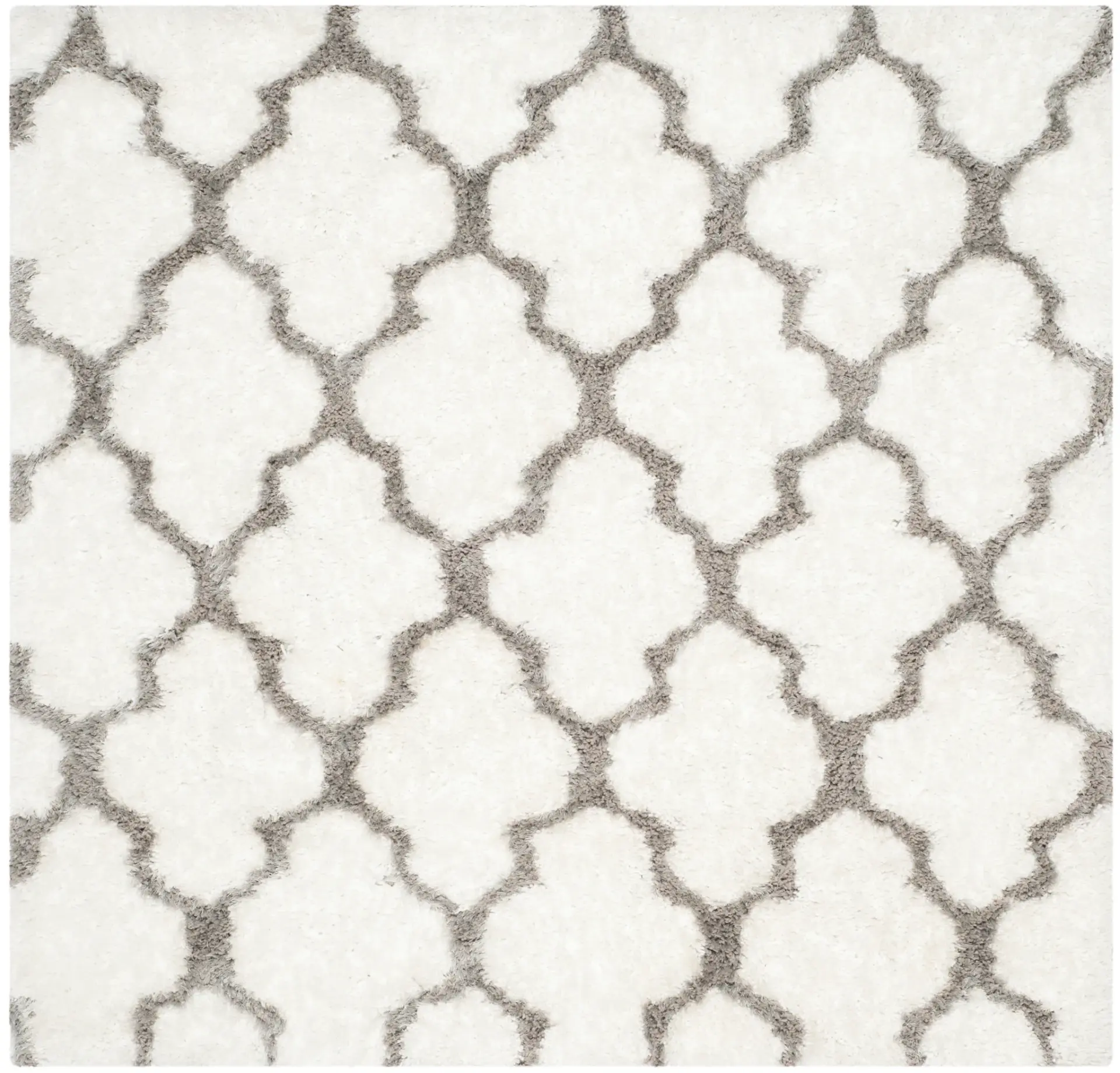 Barcelona Trellis Hand-Tufted Shag Rug
