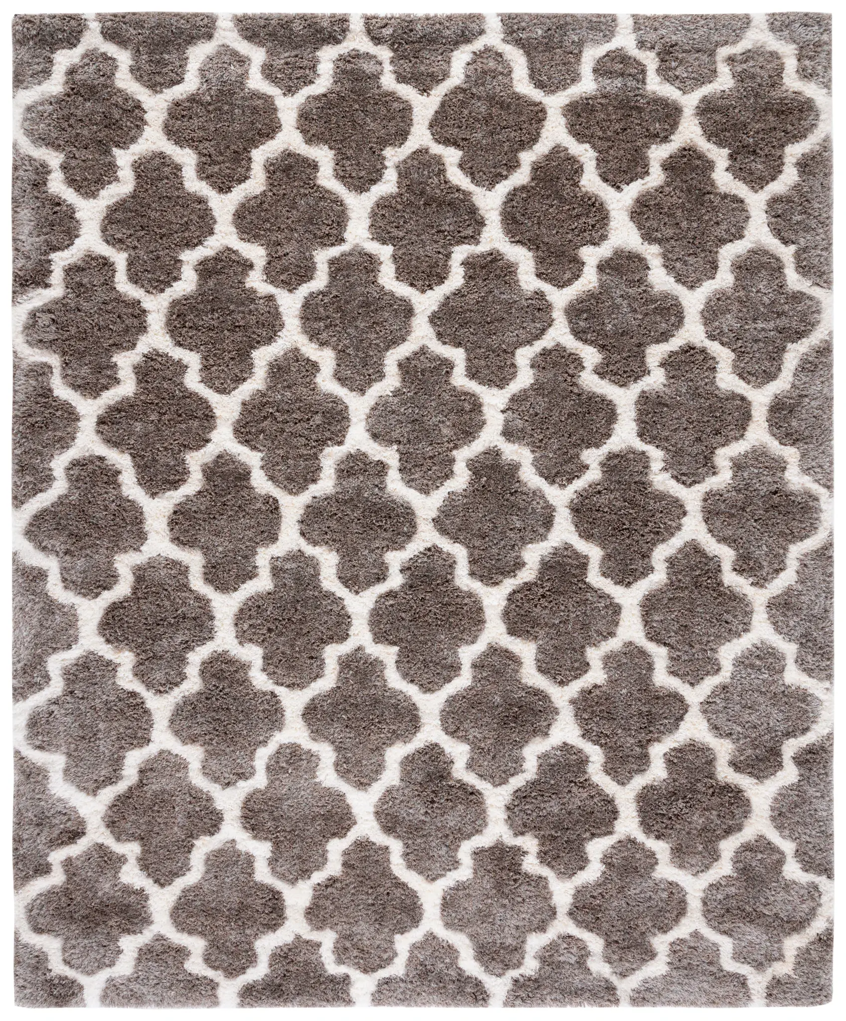 Barcelona Trellis Hand-Tufted Shag Rug