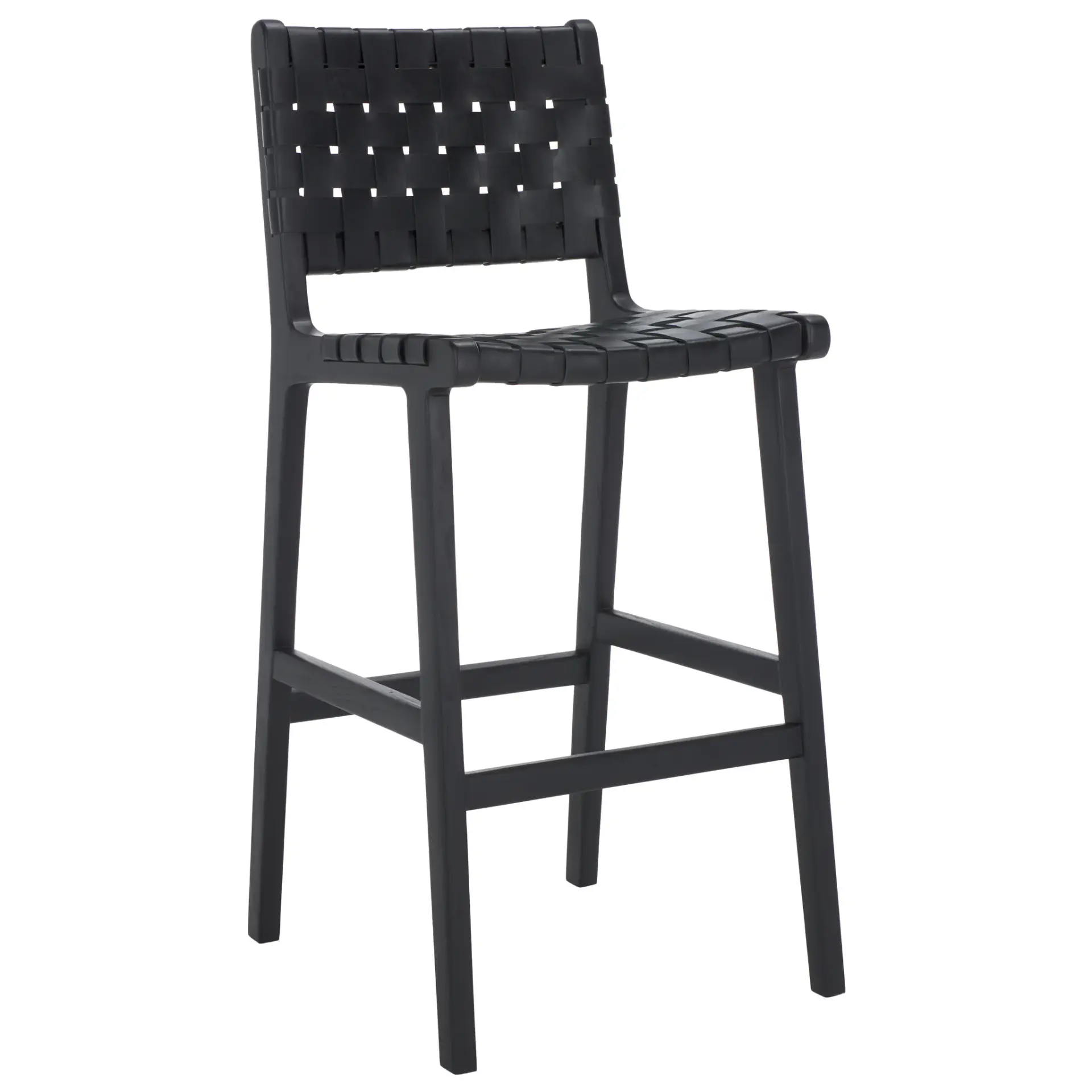 Adah Leather Bar Stool