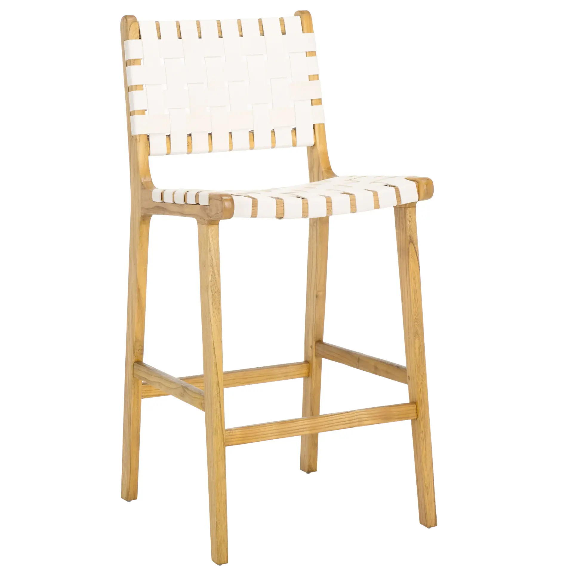 Adah Leather Counter Stool