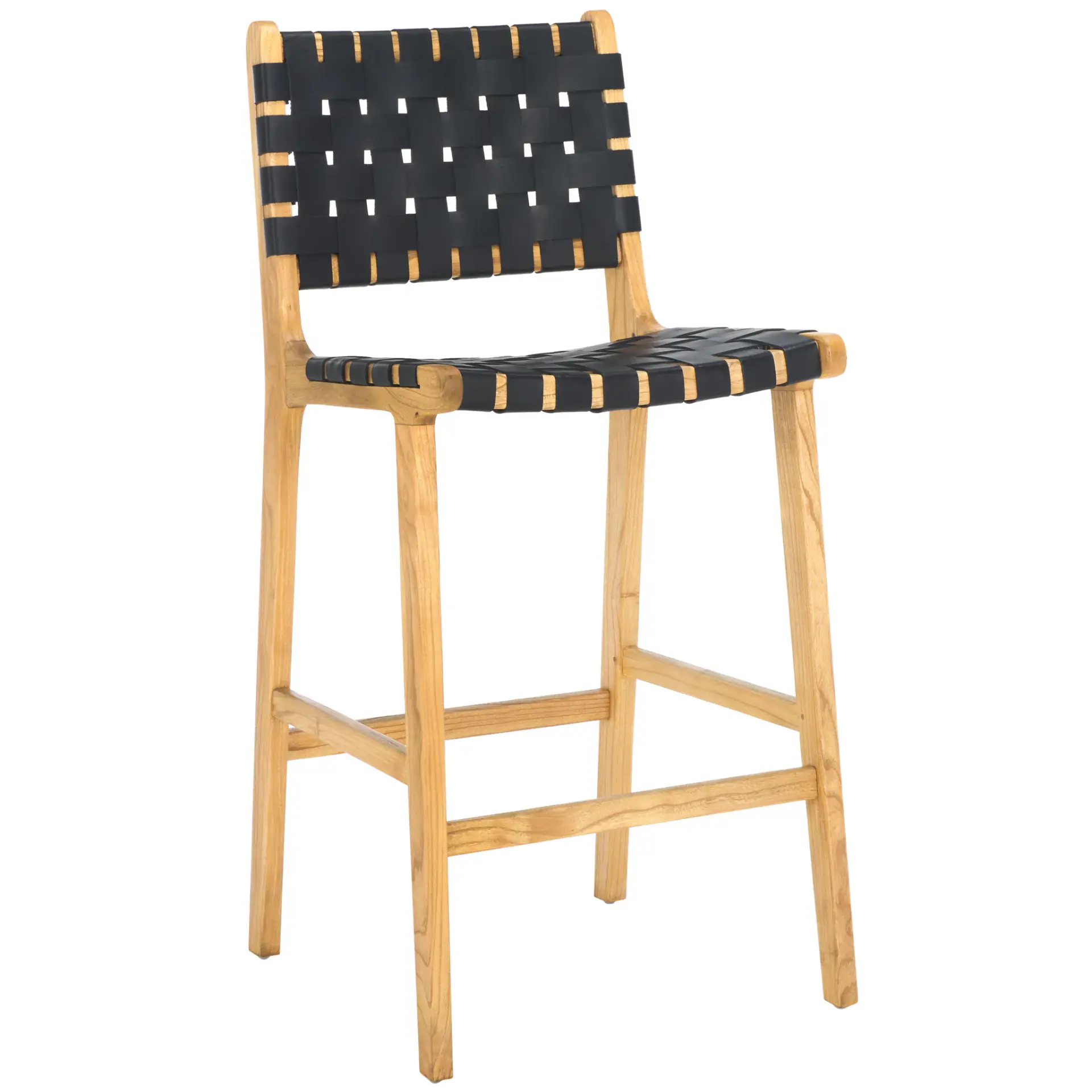 Adah Leather Counter Stool