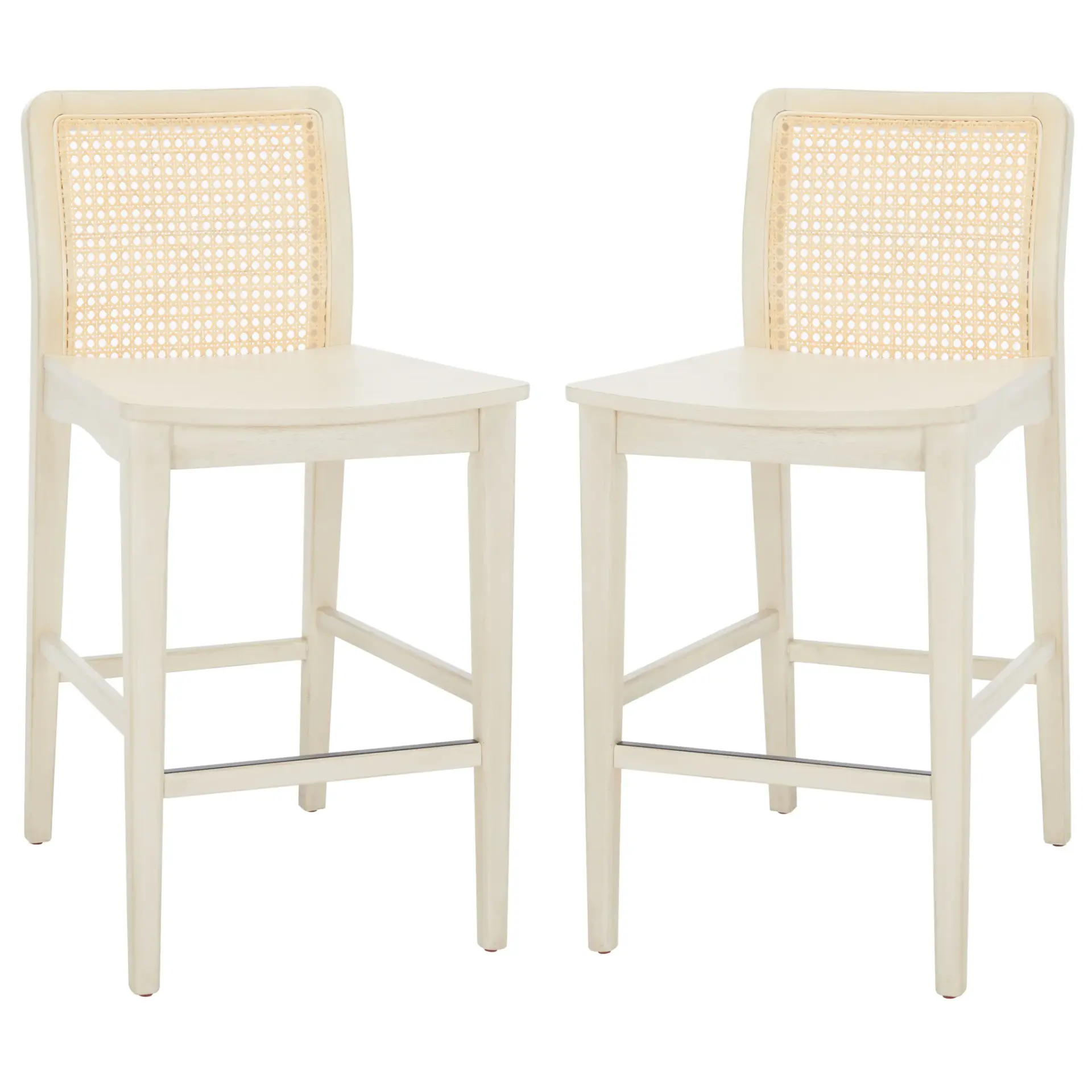 Benicio Rattan Counter Stool (Set of 2)