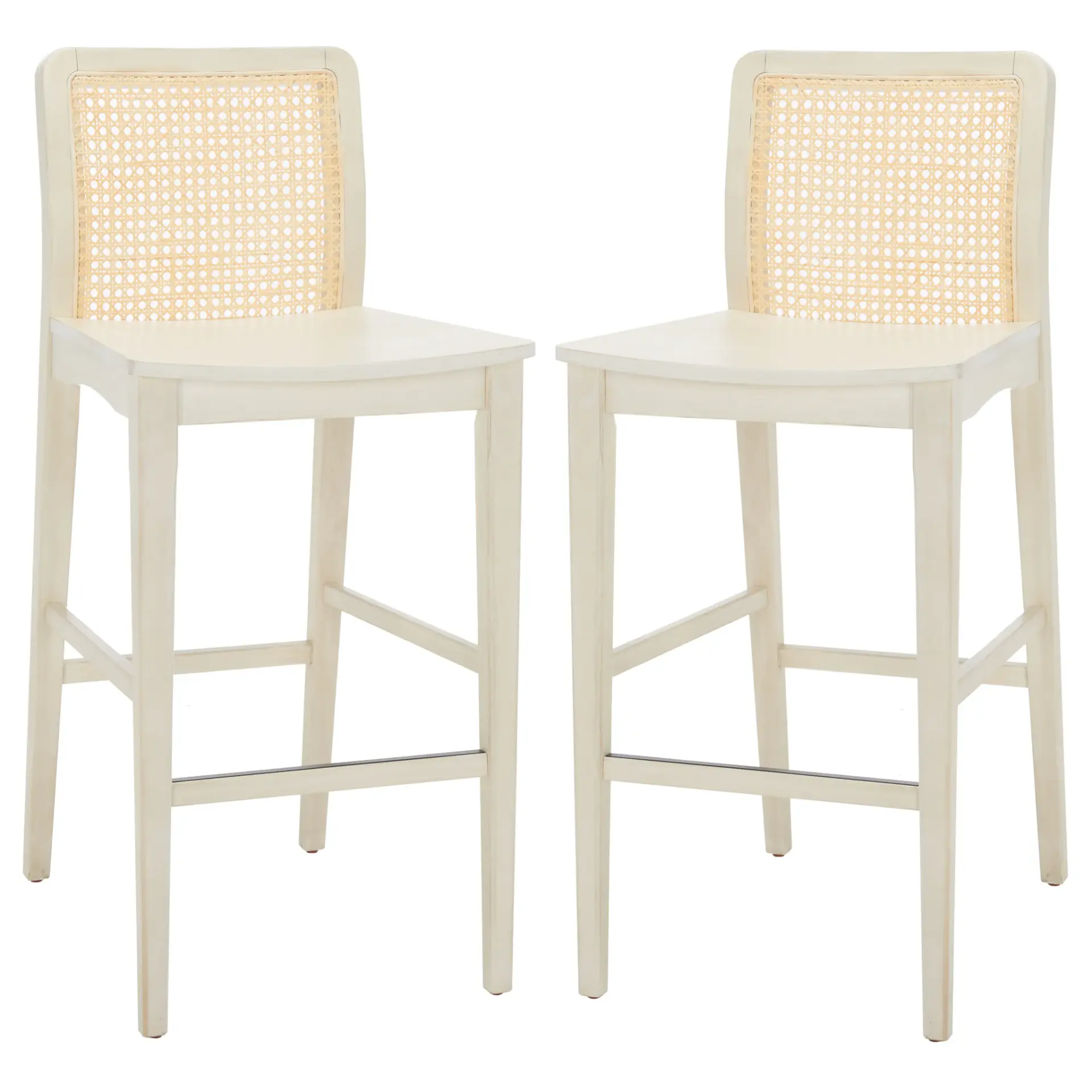 Benicio Rattan Bar Stool (Set of 2)